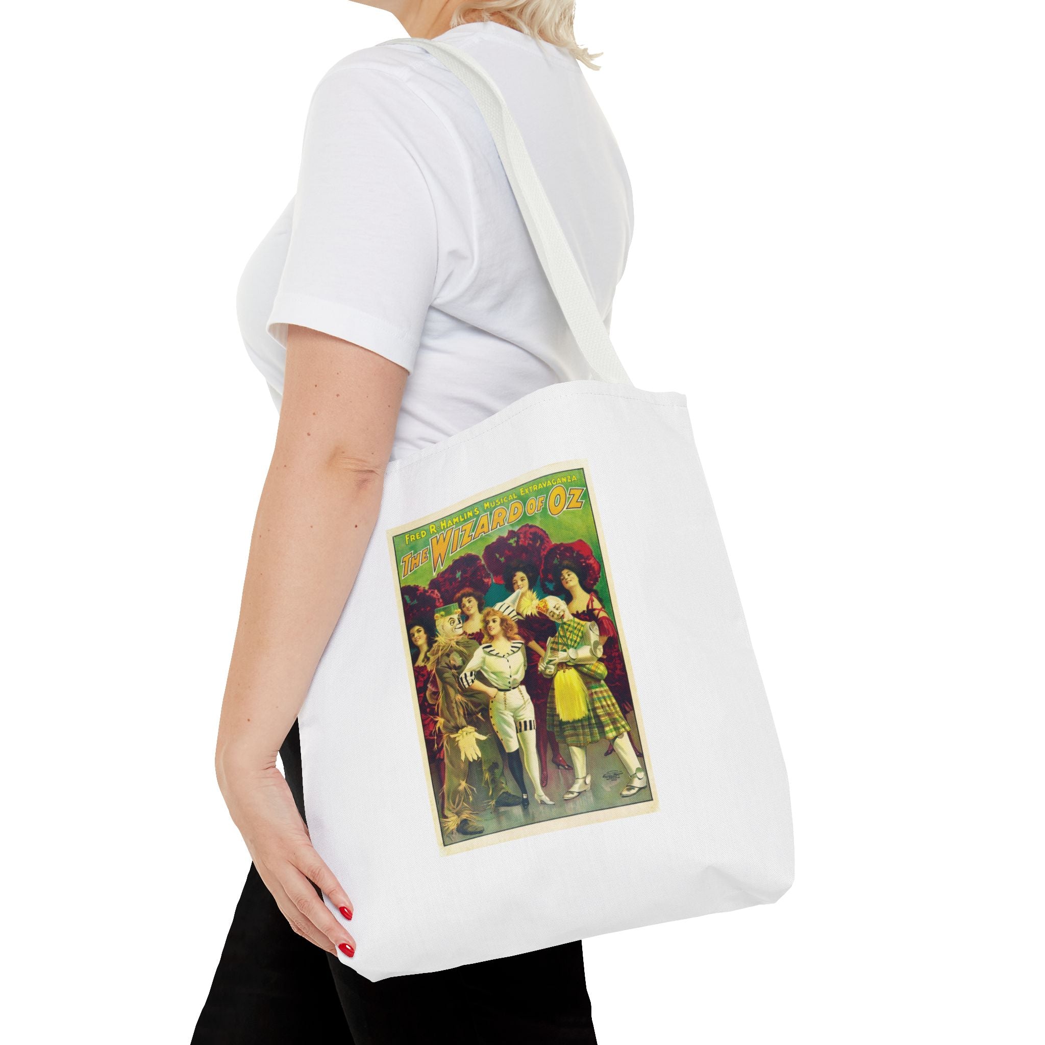 Stylish Tote Bag - The Wizard of Oz Musical Extravaganza Vintage Artwork (1903)