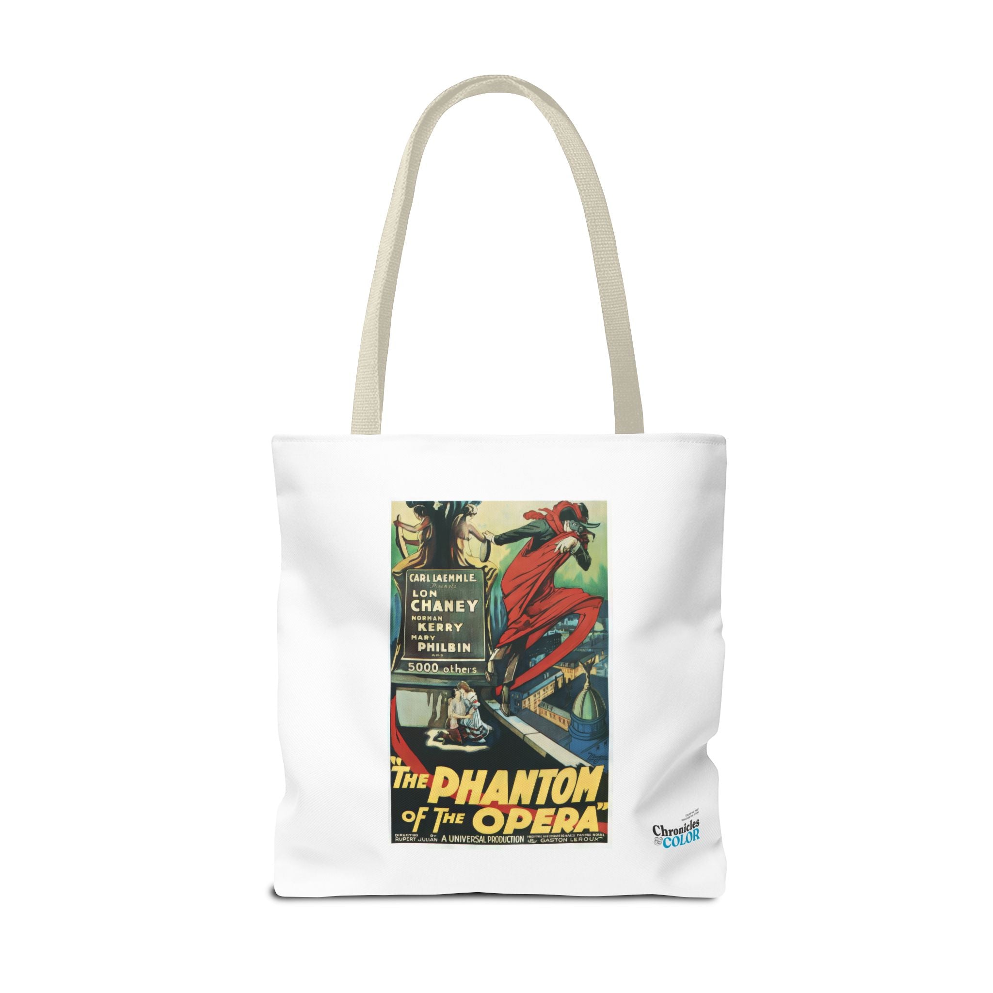 Stylish Tote Bag - The Phantom of the Opera Vintage Artwork (1925)