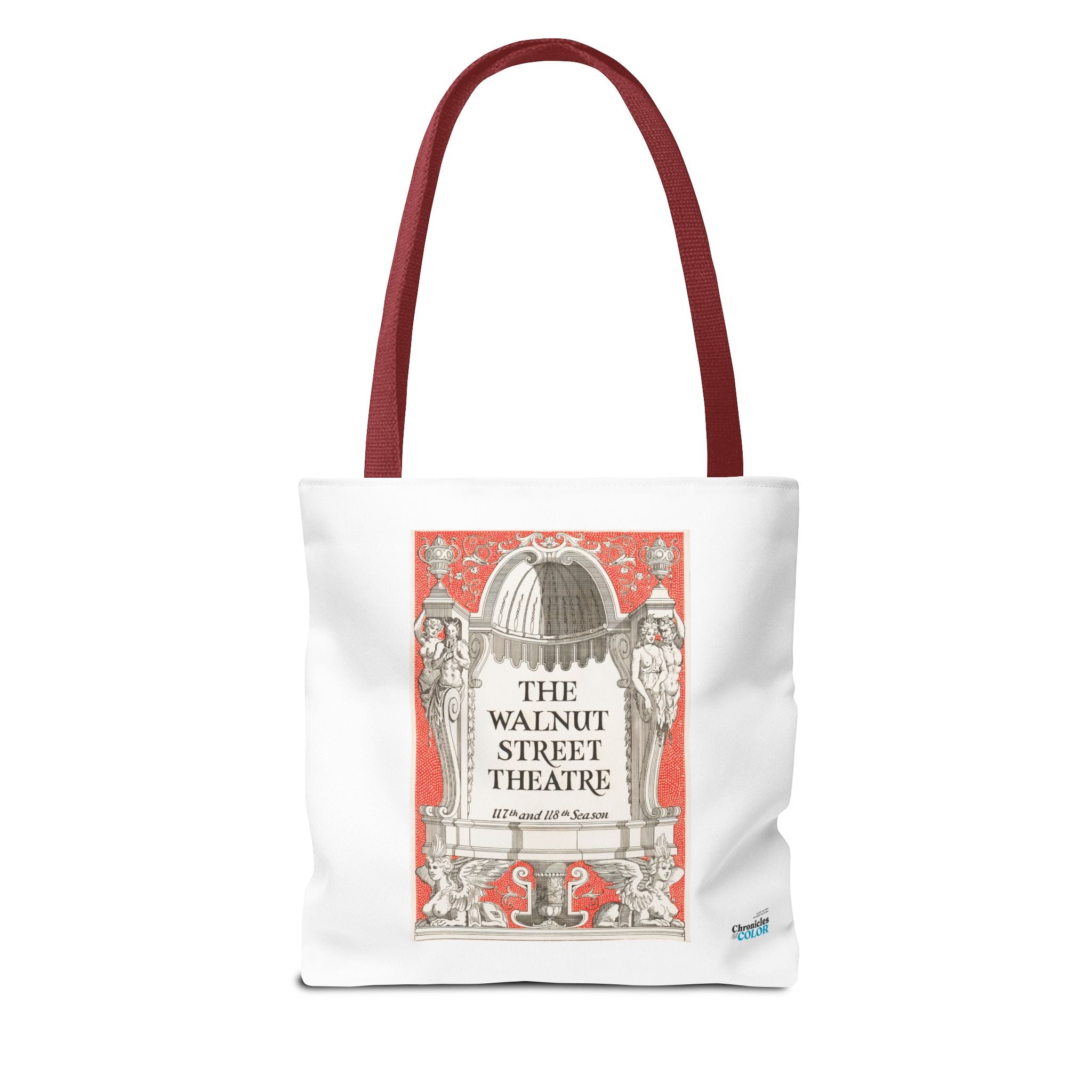 Stylish Tote Bag - Walnut Street Theatre Program, Vintage Artwork (1926)