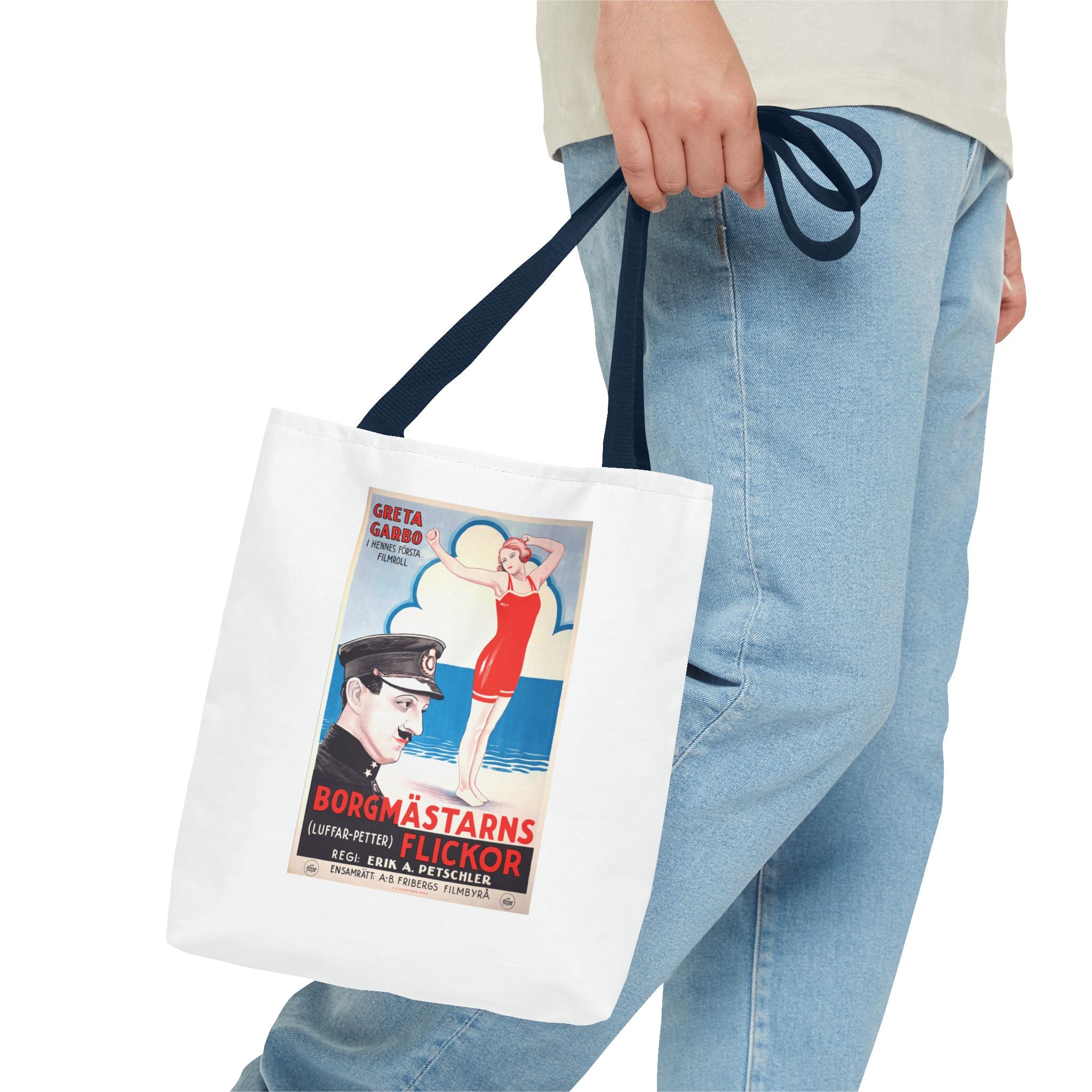Stylish Tote Bag - Luffar-Petter (Peter the Tramp) Swedish Vintage Artwork