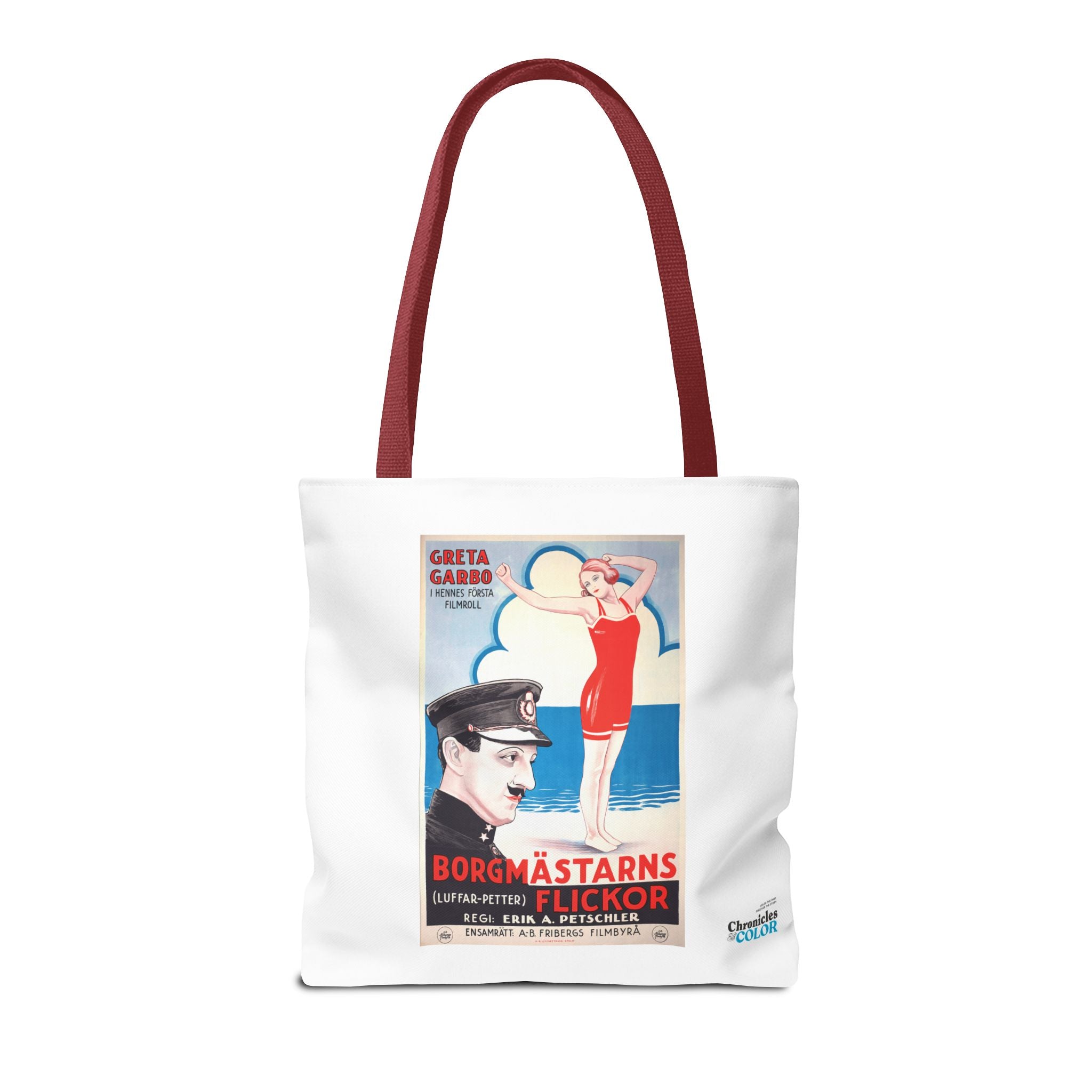 Stylish Tote Bag - Luffar-Petter (Peter the Tramp) Swedish Vintage Artwork