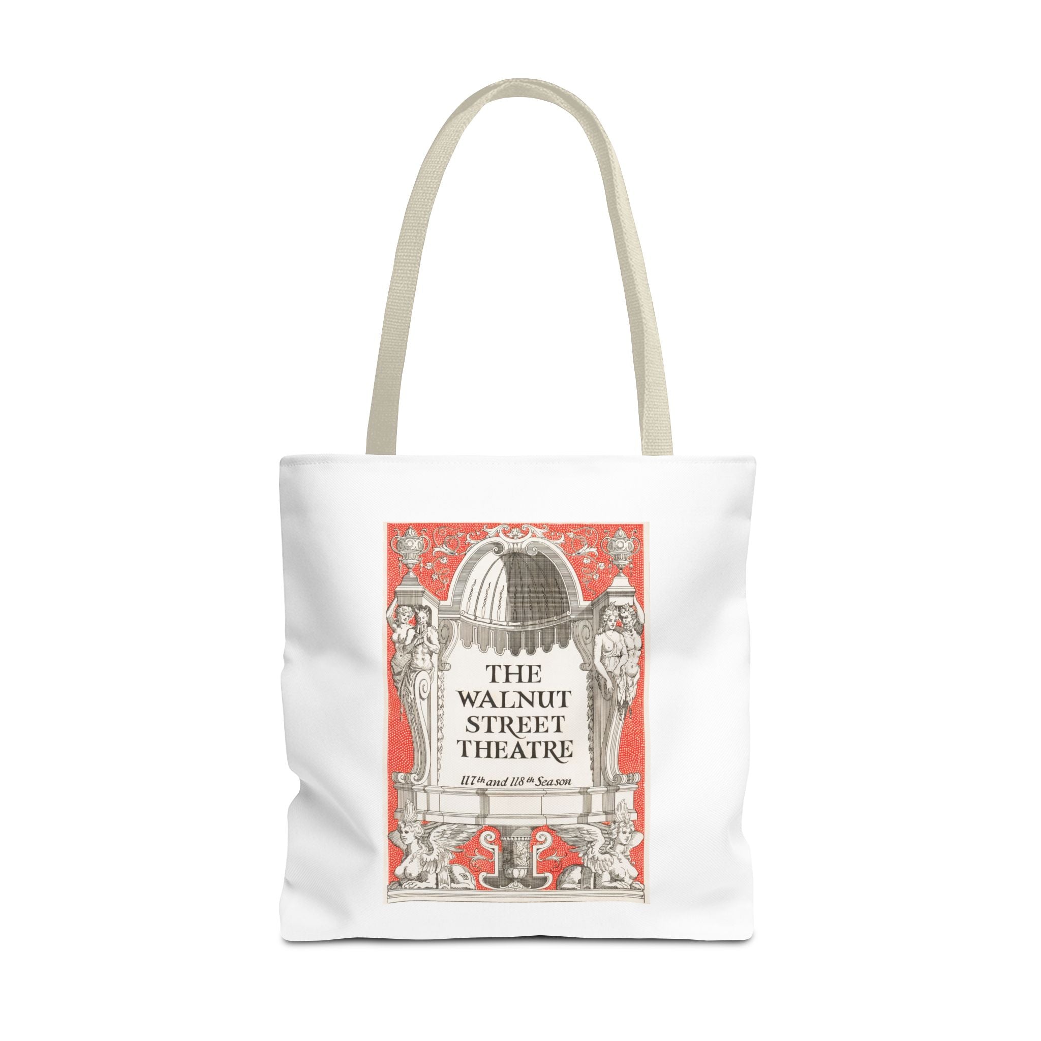 Stylish Tote Bag - Walnut Street Theatre Program, Vintage Artwork (1926)