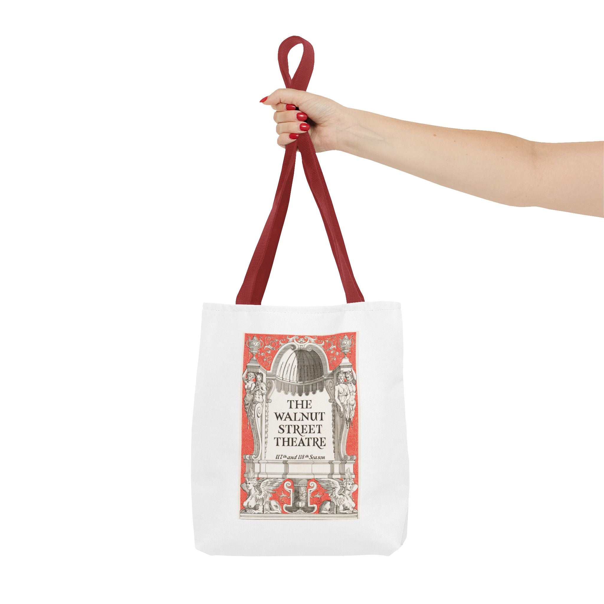 Stylish Tote Bag - Walnut Street Theatre Program, Vintage Artwork (1926)