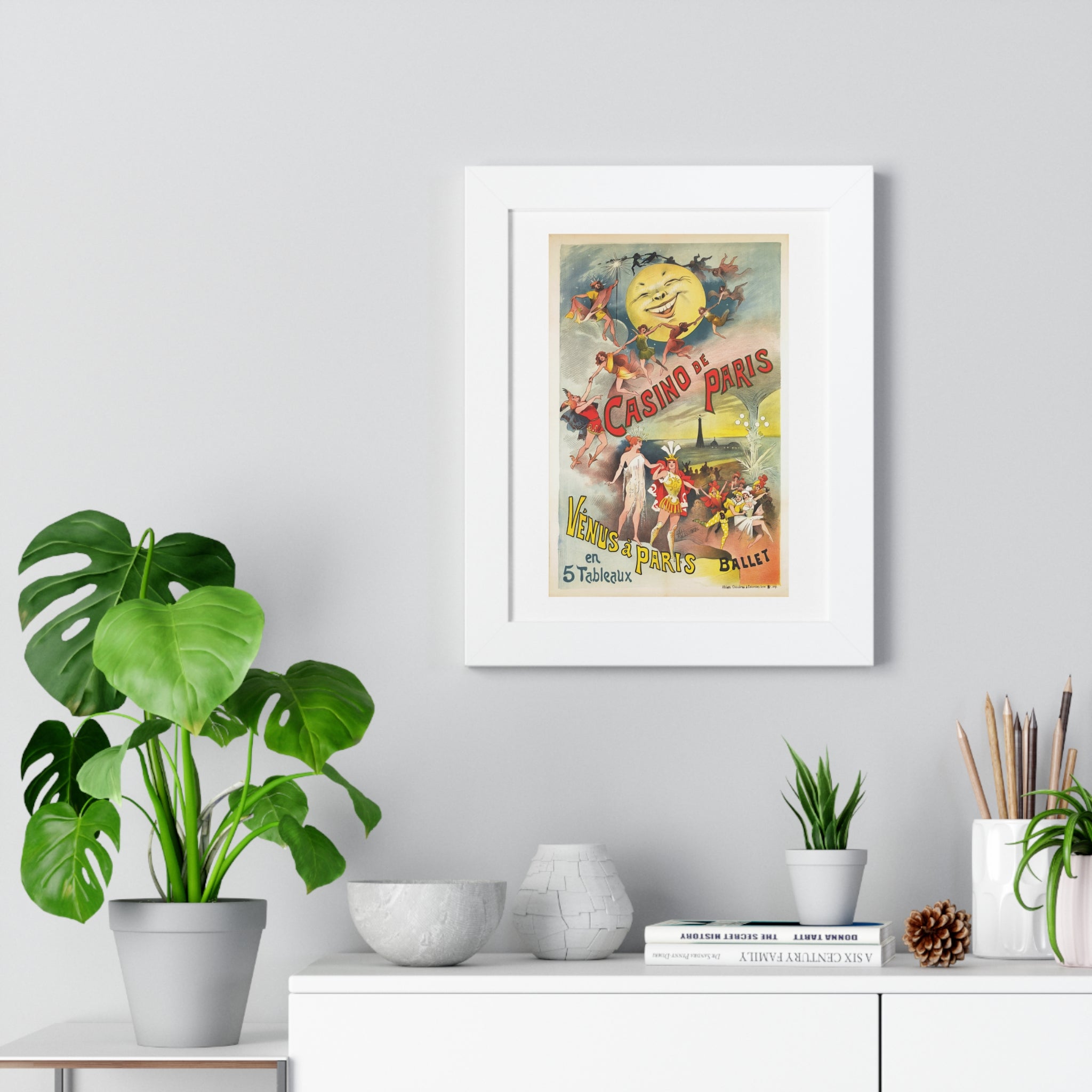 Framed Vertical Poster - Casino de Paris – Vénus à Paris Artwork by Alfred Choubrac