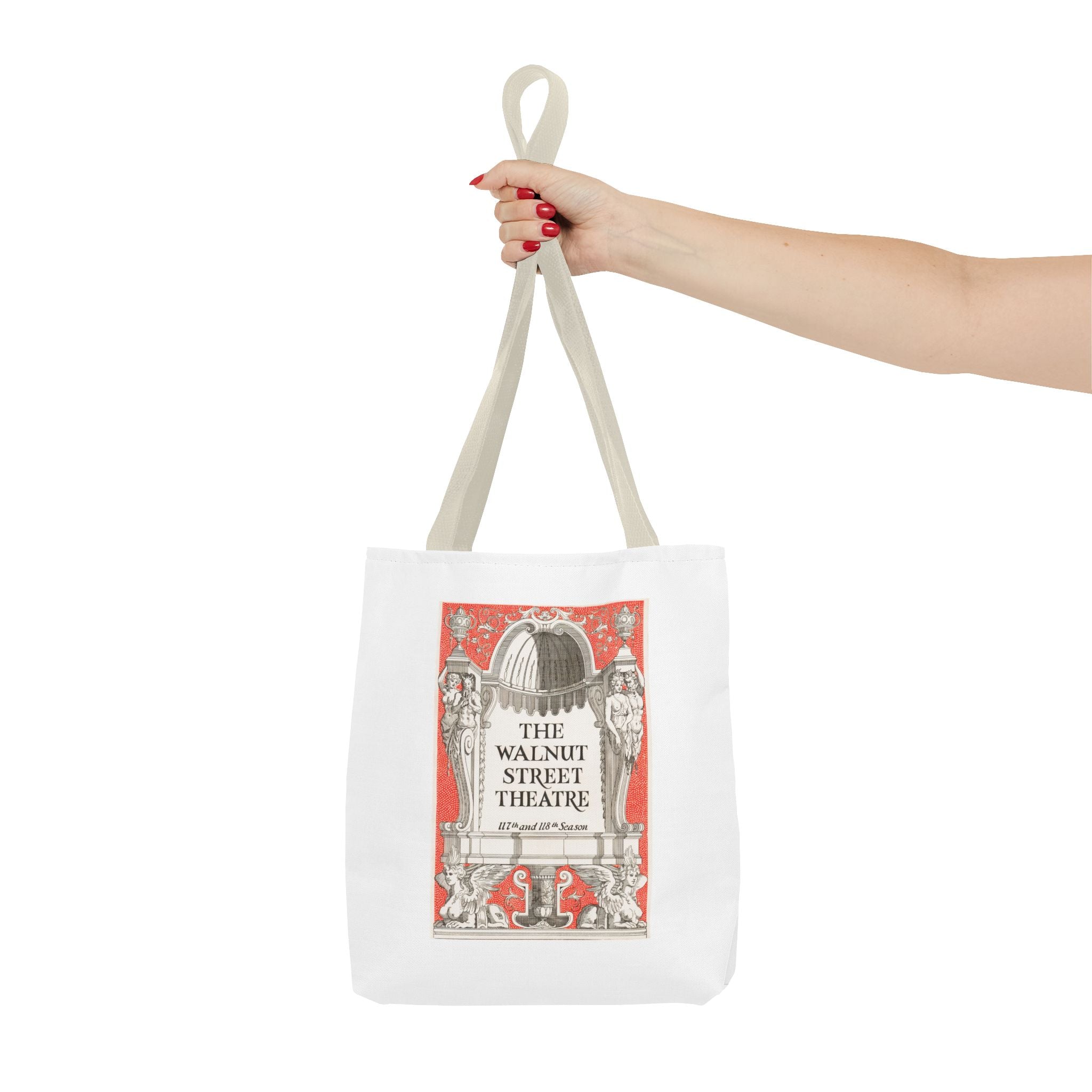 Stylish Tote Bag - Walnut Street Theatre Program, Vintage Artwork (1926)