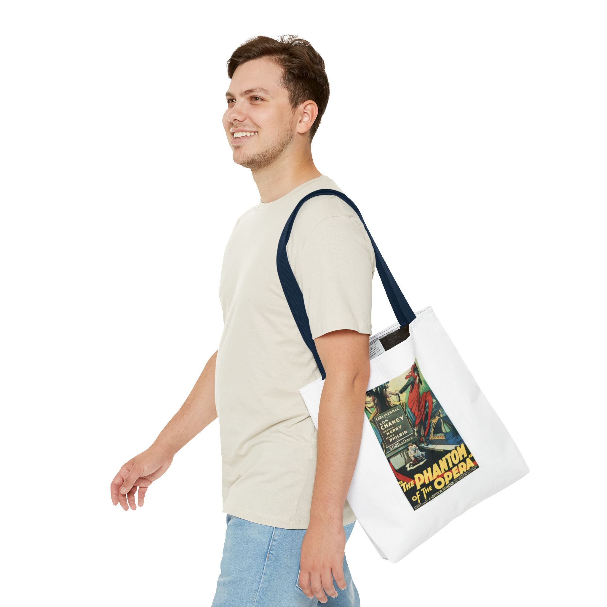 Stylish Tote Bag - The Phantom of the Opera Vintage Artwork (1925)