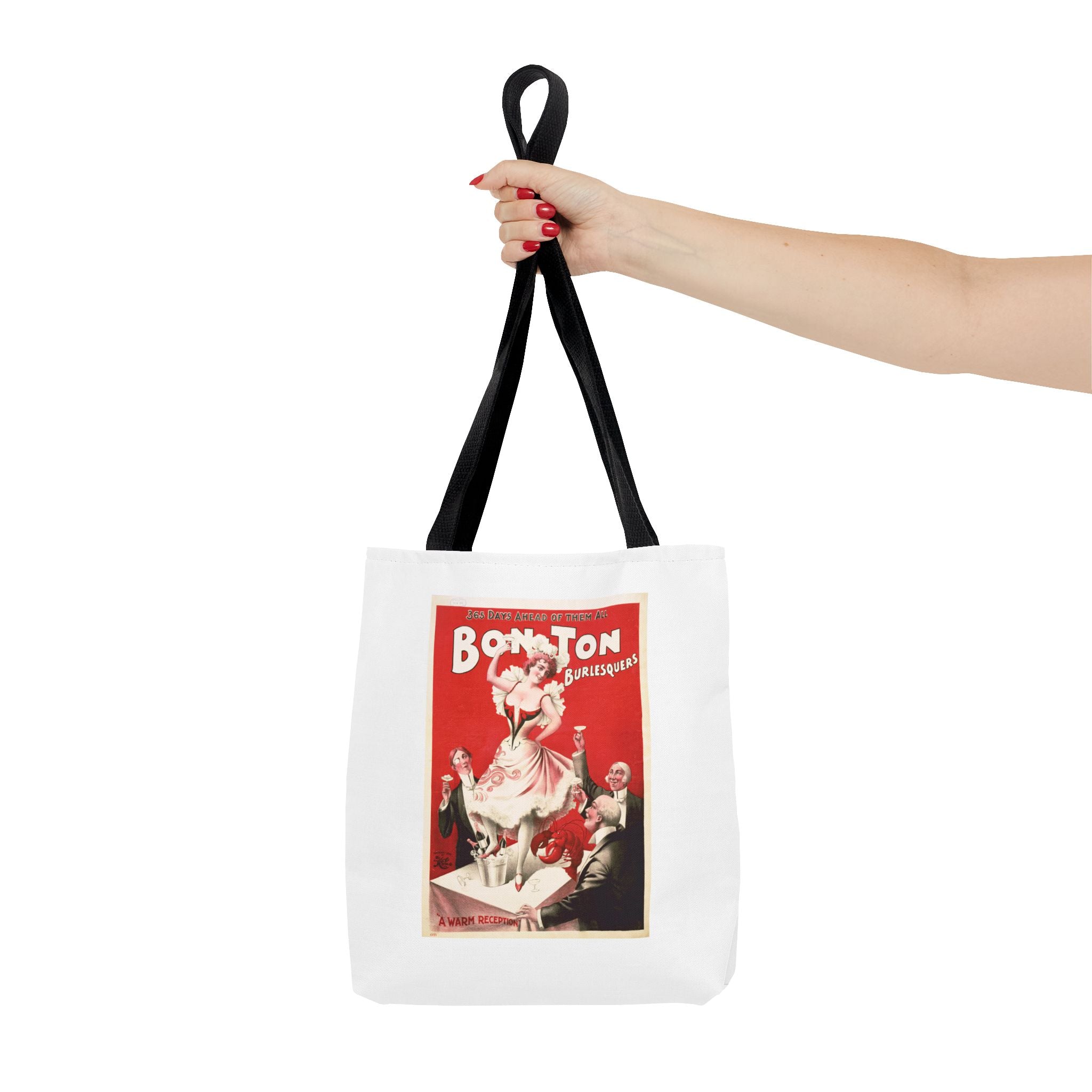 Stylish Tote Bag - Bon Ton Burlesquers Vintage Artwork (1898)