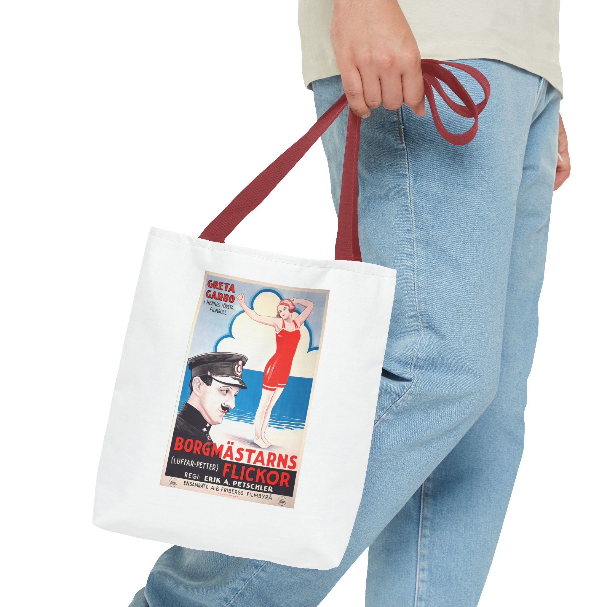 Stylish Tote Bag - Luffar-Petter (Peter the Tramp) Swedish Vintage Artwork