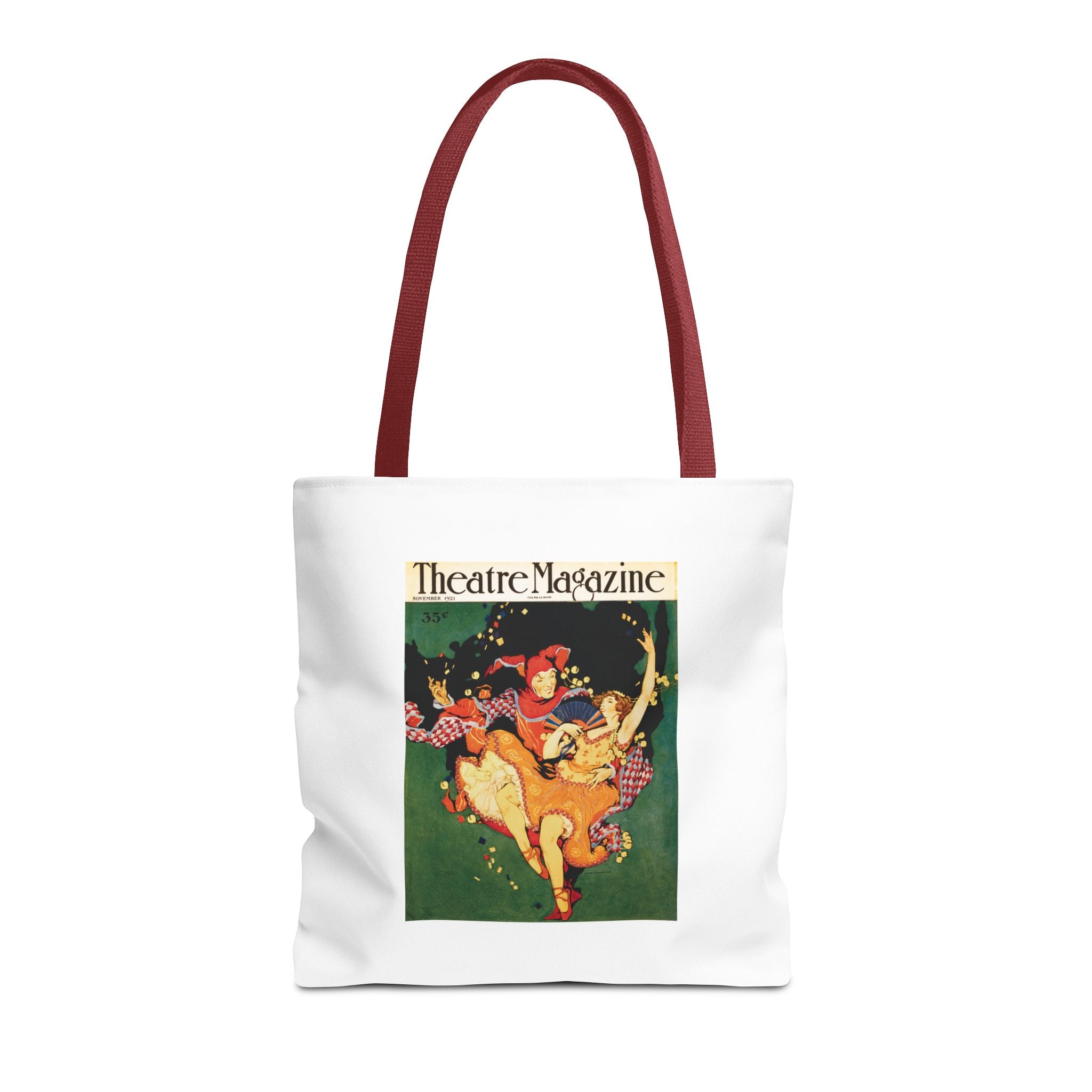 Stylish Tote Bag - Theatre Magazine Cover, Nov. 1921, Artwork by Clara Elsene Peck