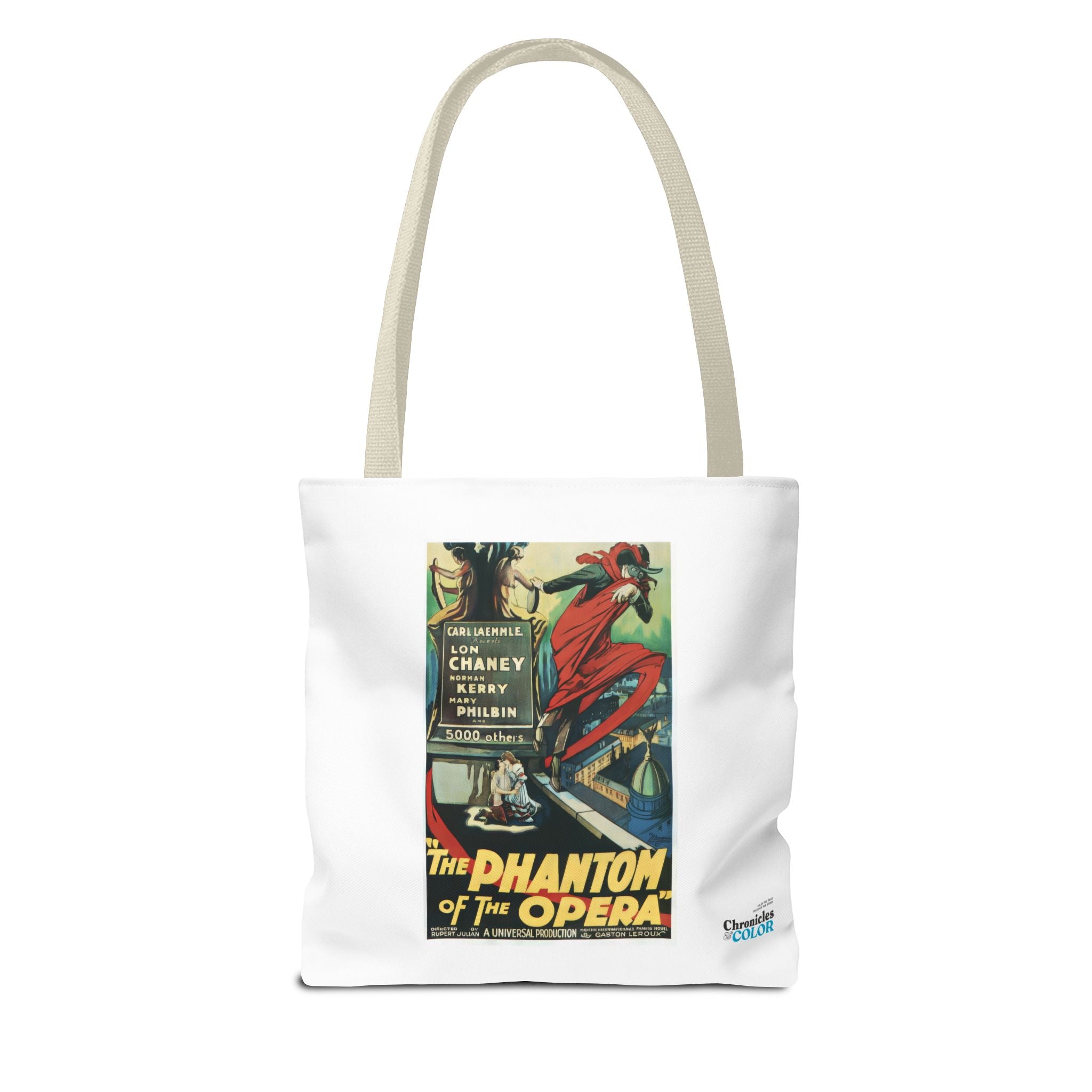 Stylish Tote Bag - The Phantom of the Opera Vintage Artwork (1925)
