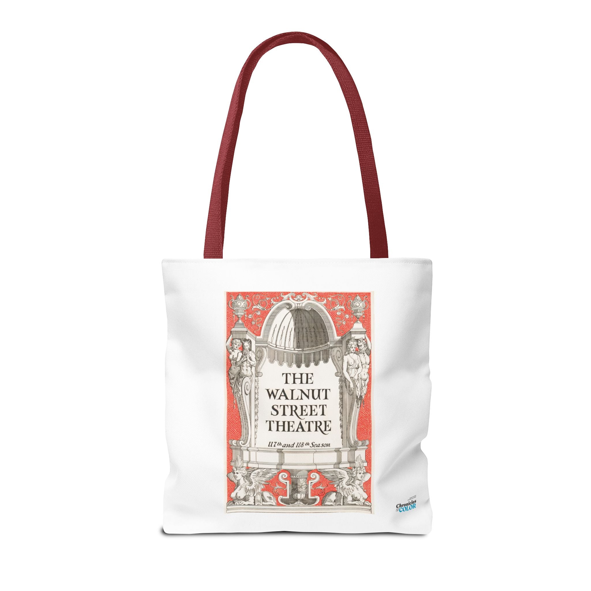 Stylish Tote Bag - Walnut Street Theatre Program, Vintage Artwork (1926)