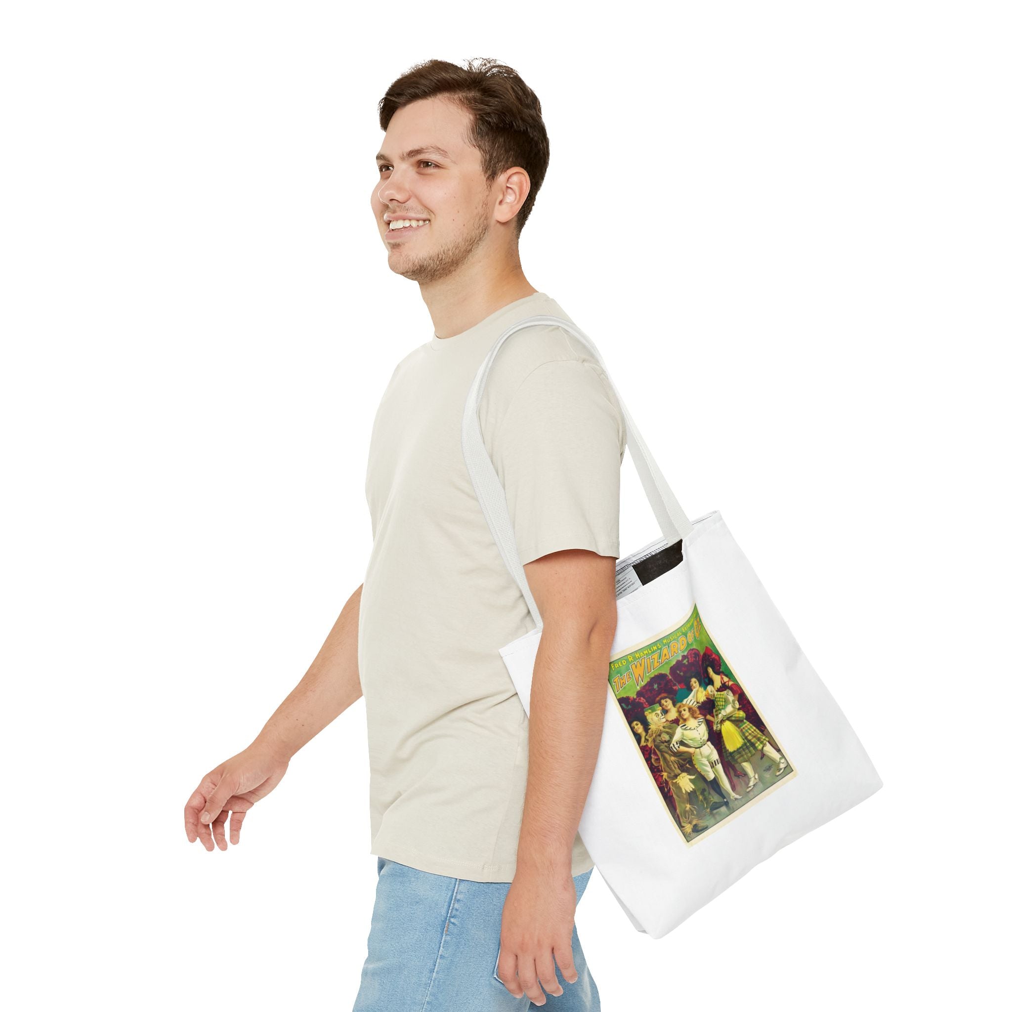 Stylish Tote Bag - The Wizard of Oz Musical Extravaganza Vintage Artwork (1903)