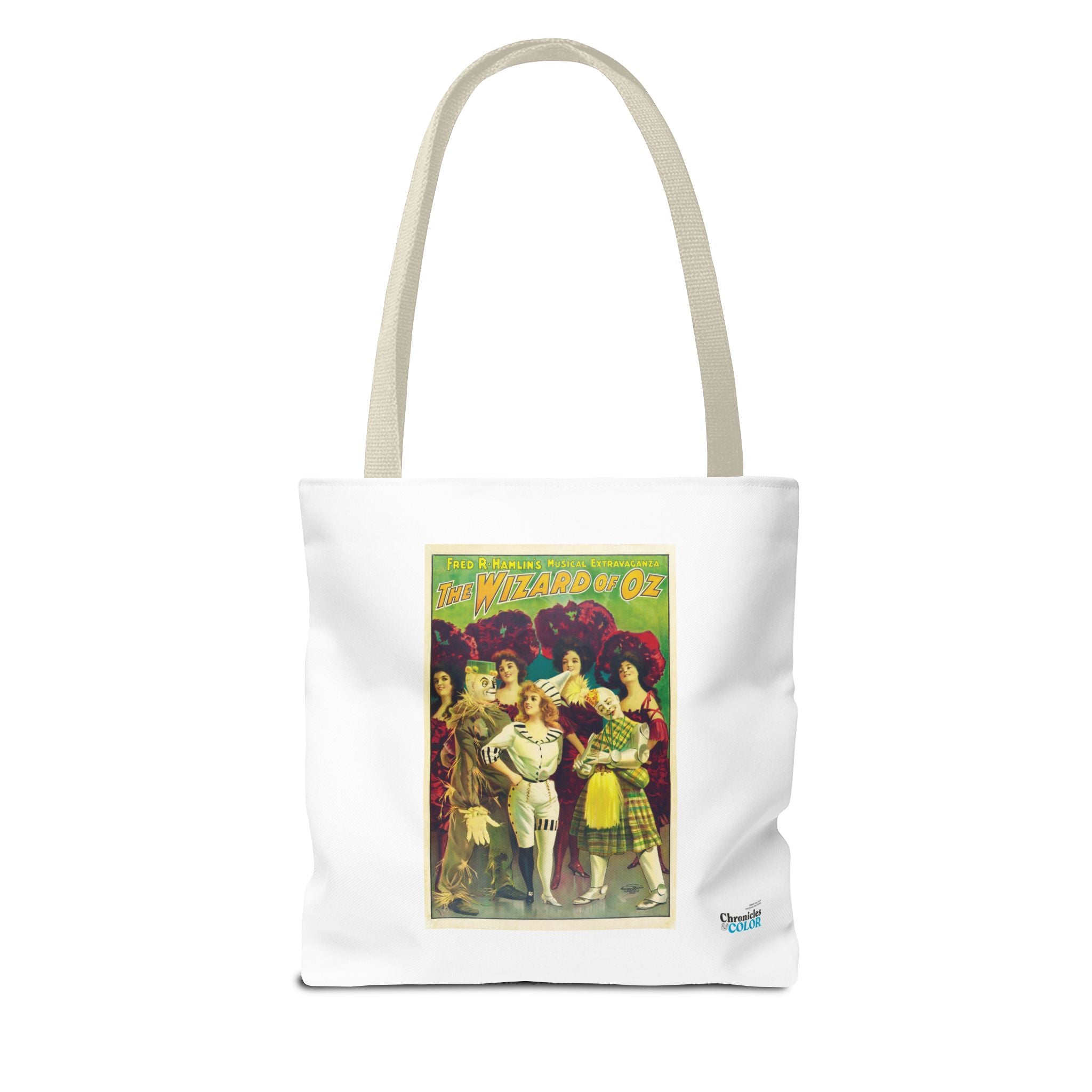 Stylish Tote Bag - The Wizard of Oz Musical Extravaganza Vintage Artwork (1903)