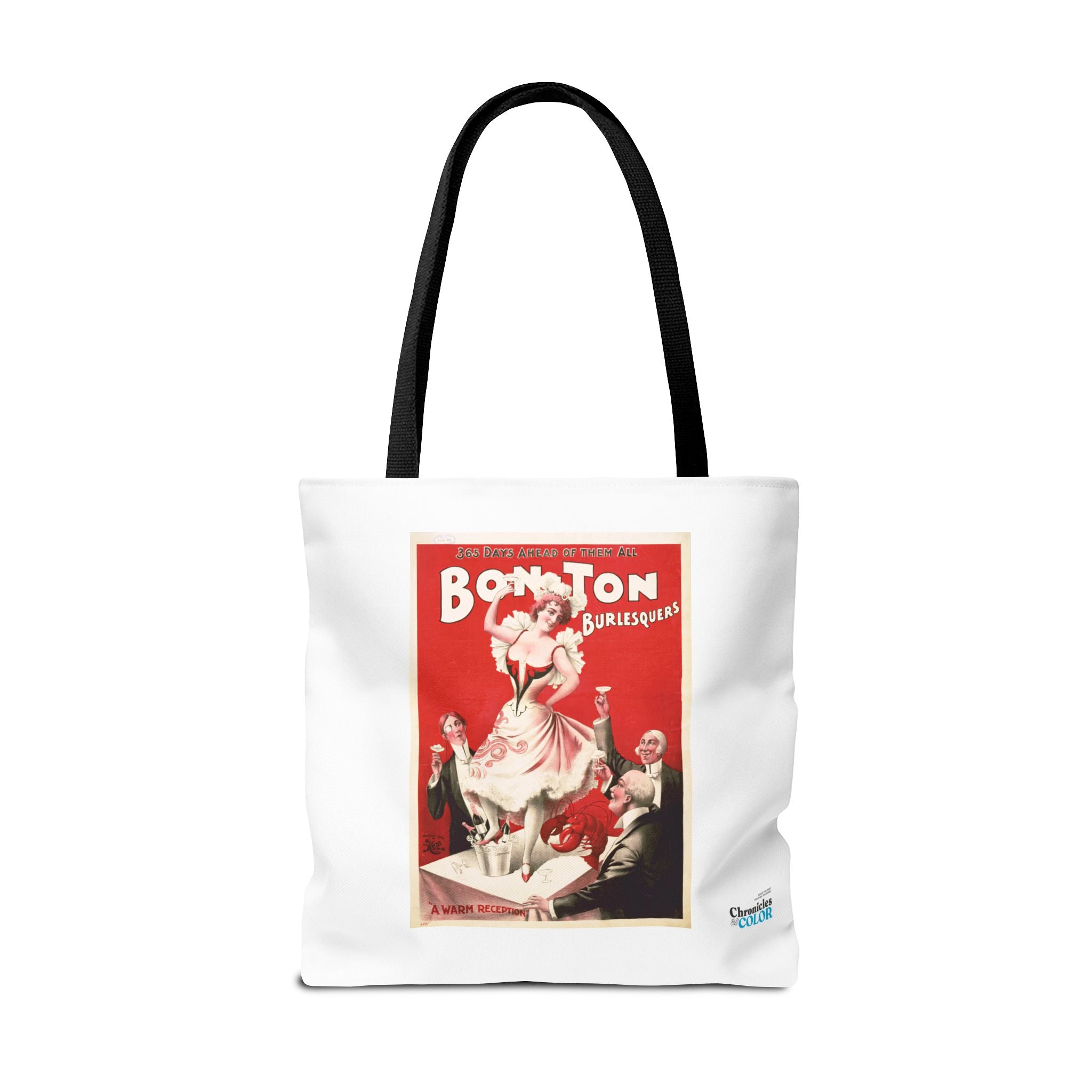 Stylish Tote Bag - Bon Ton Burlesquers Vintage Artwork (1898)