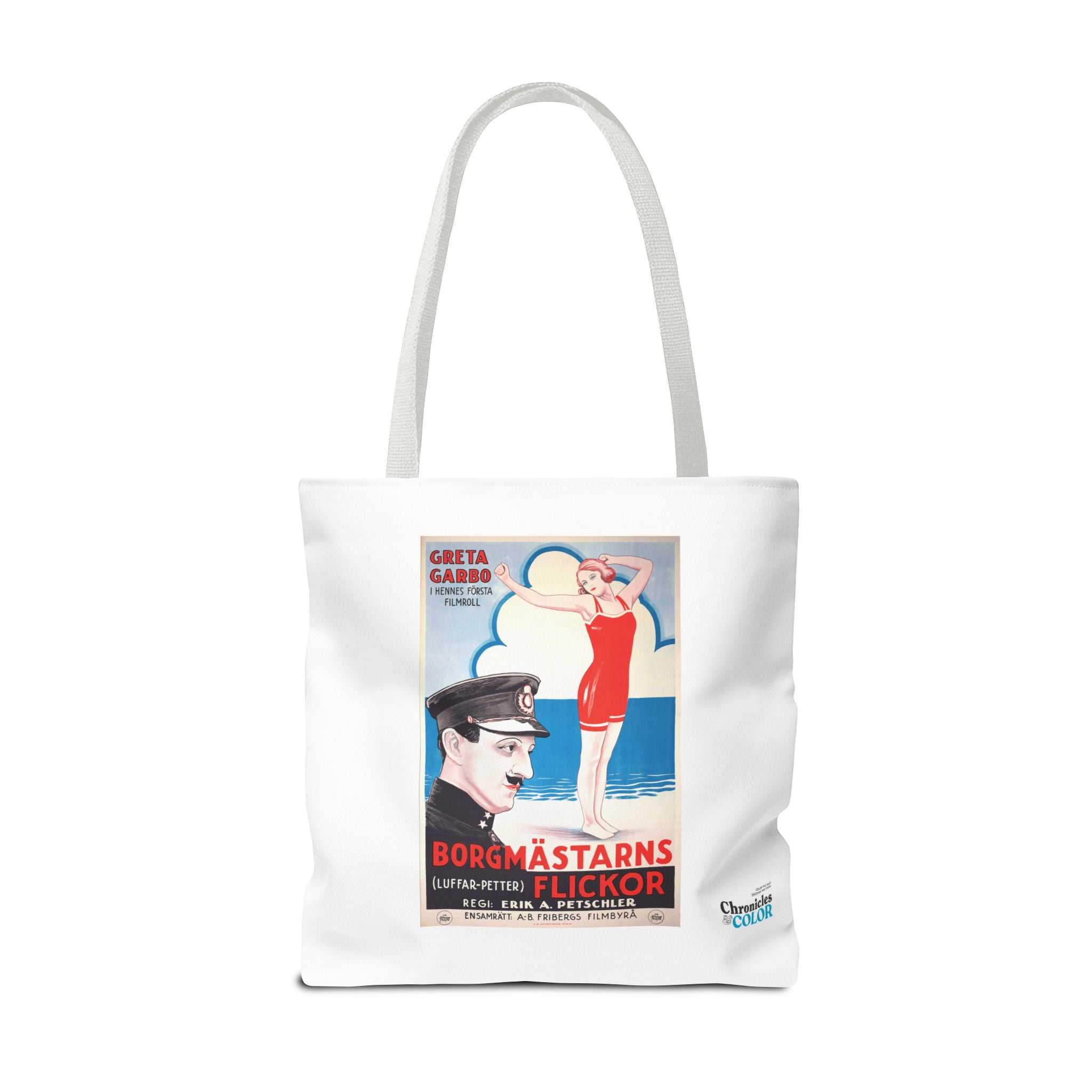 Stylish Tote Bag - Luffar-Petter (Peter the Tramp) Swedish Vintage Artwork