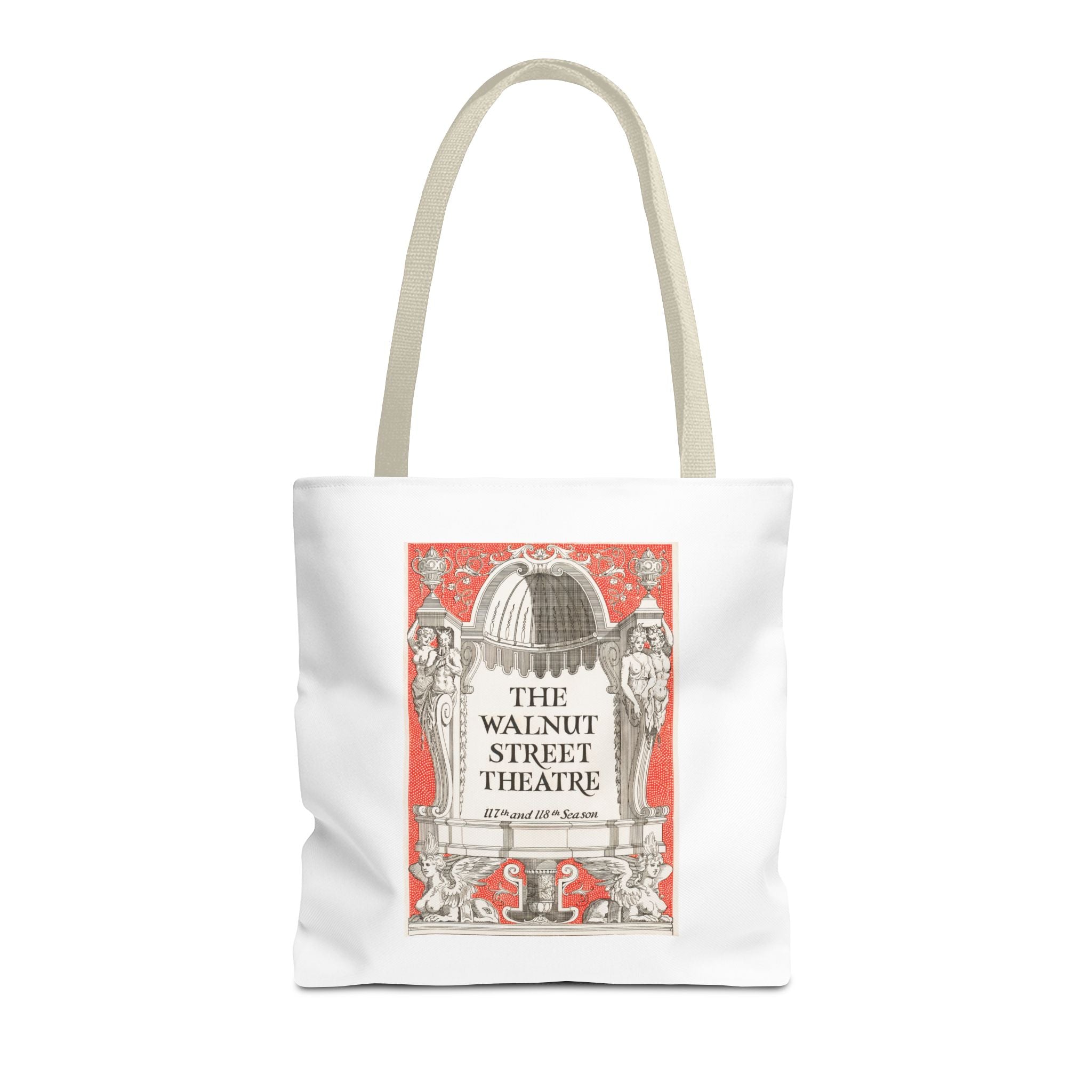 Stylish Tote Bag - Walnut Street Theatre Program, Vintage Artwork (1926)