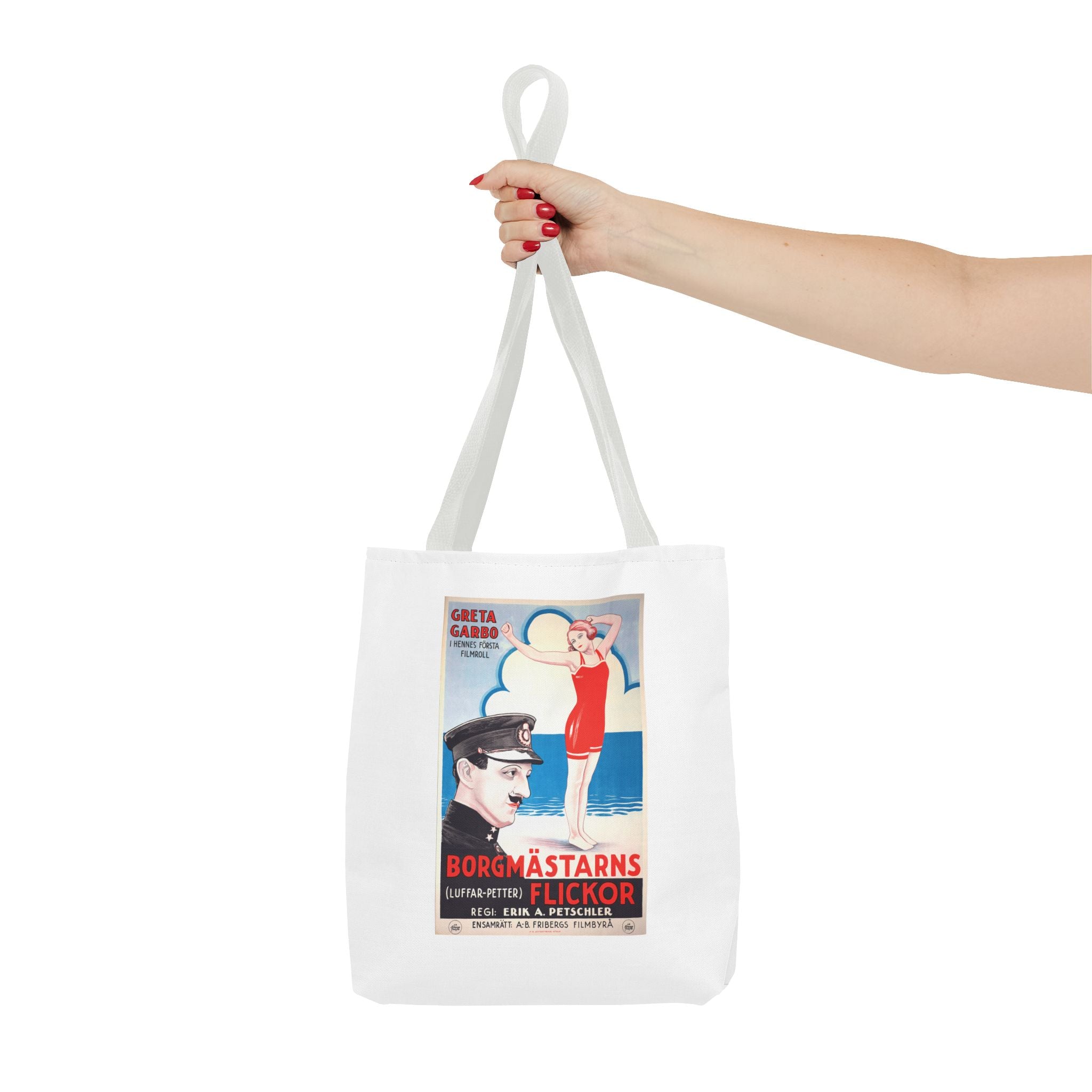 Stylish Tote Bag - Luffar-Petter (Peter the Tramp) Swedish Vintage Artwork