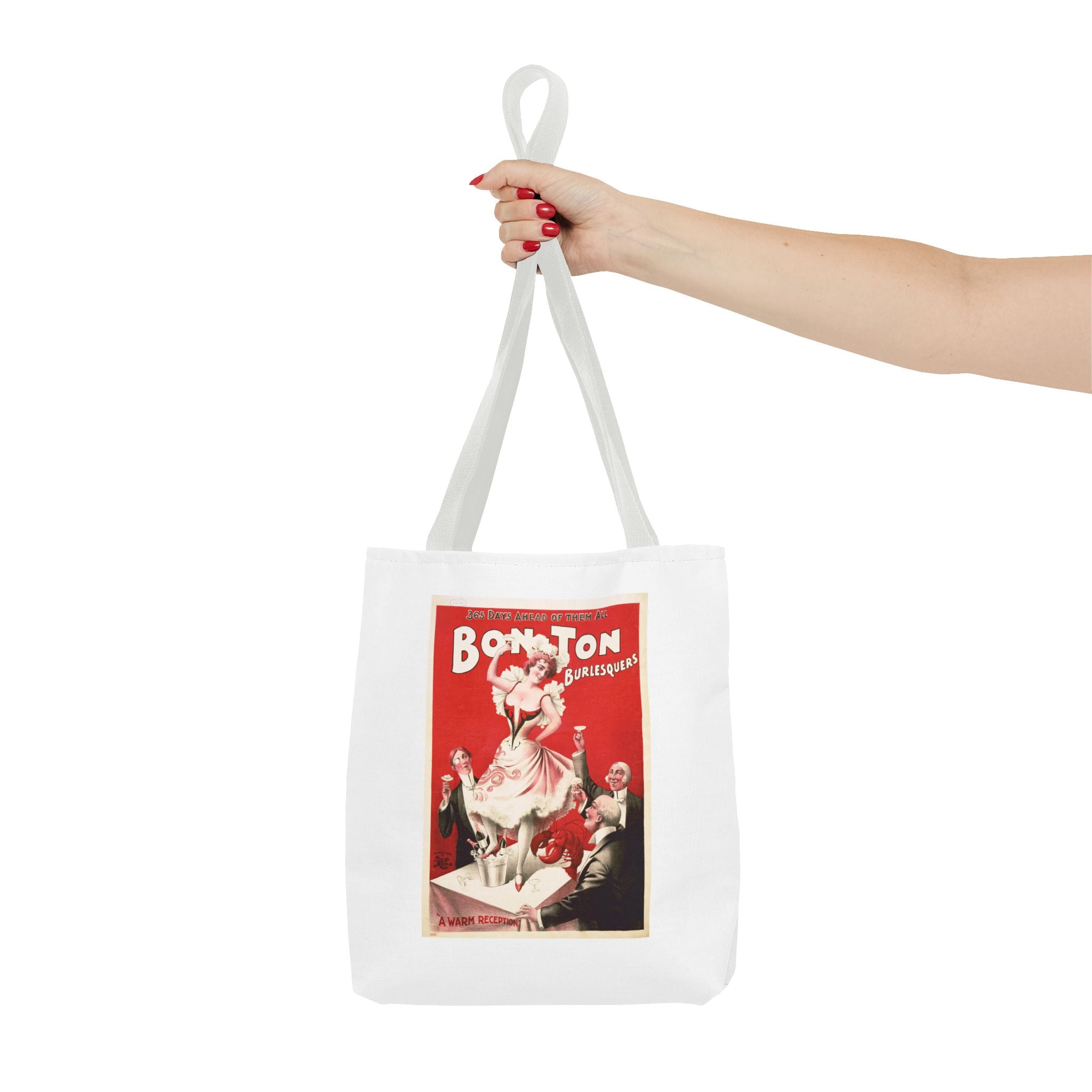 Stylish Tote Bag - Bon Ton Burlesquers Vintage Artwork (1898)