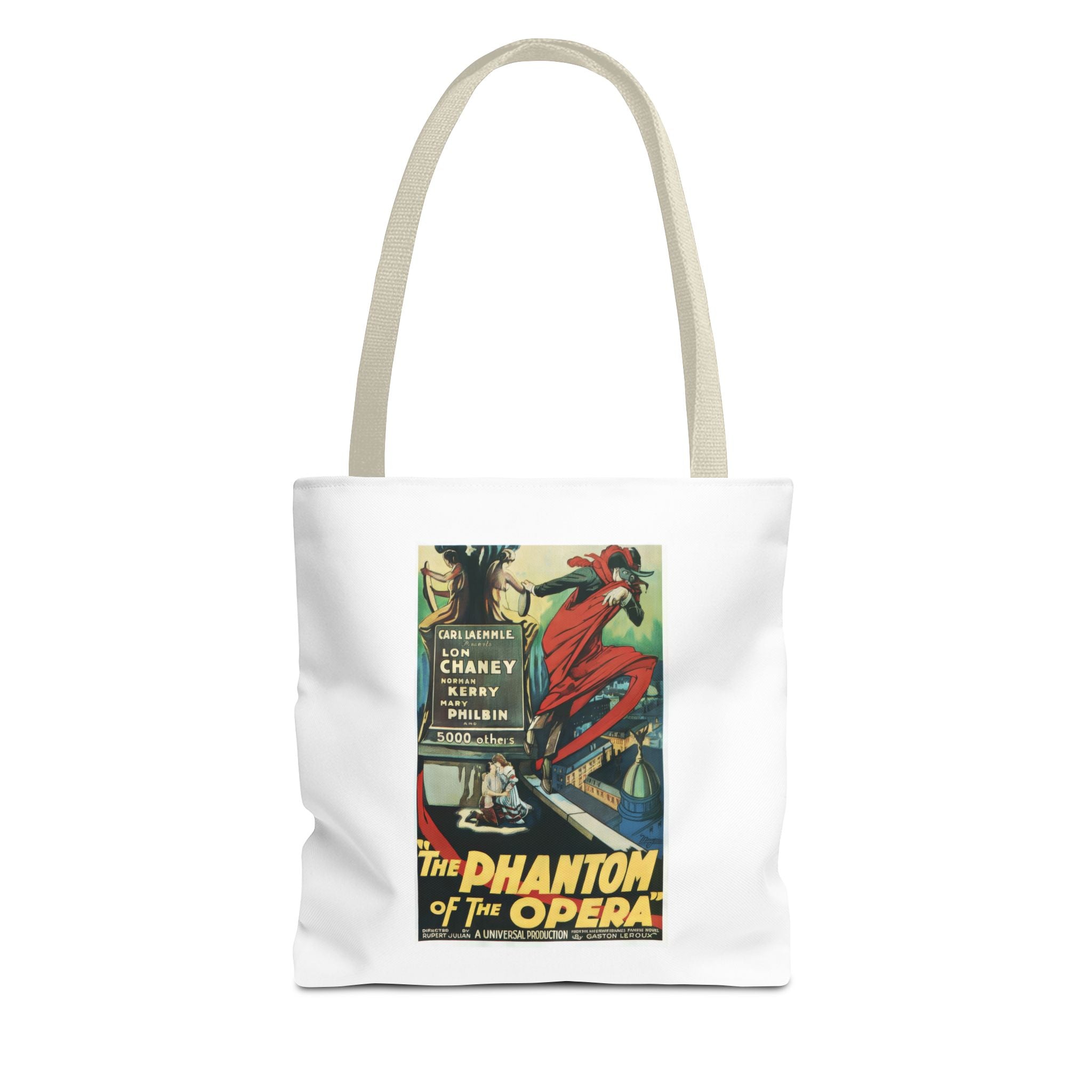 Stylish Tote Bag - The Phantom of the Opera Vintage Artwork (1925)