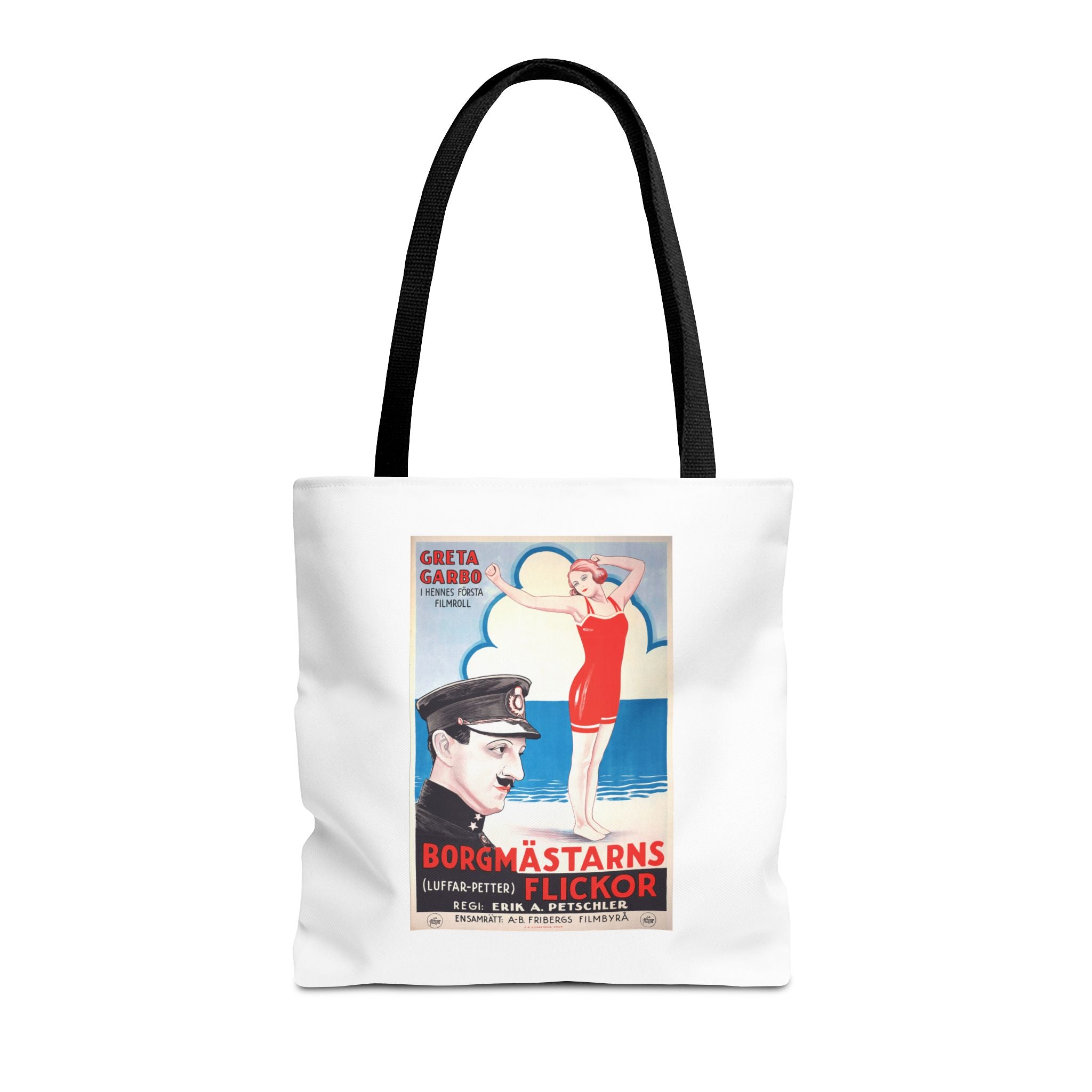 Stylish Tote Bag - Luffar-Petter (Peter the Tramp) Swedish Vintage Artwork