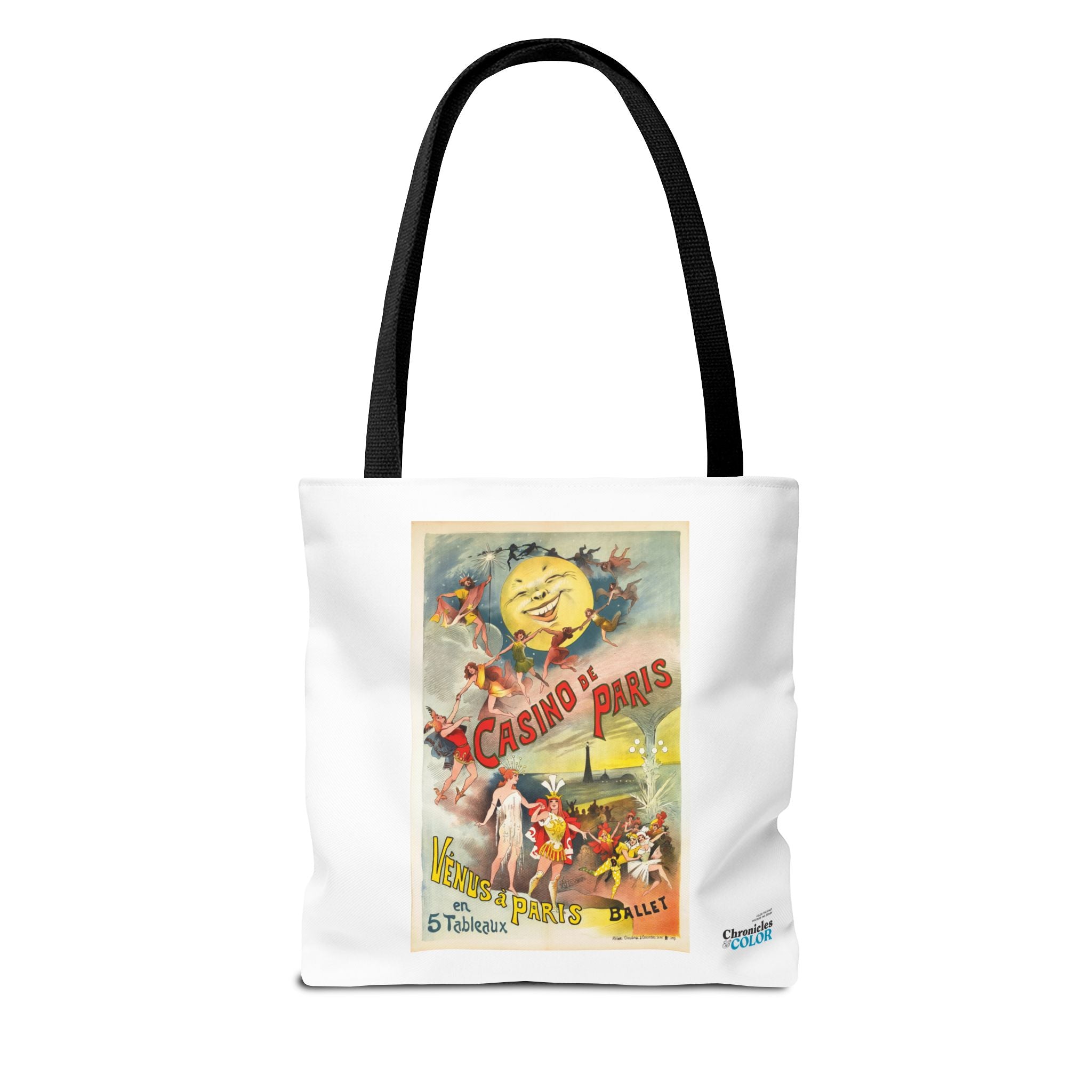 Stylish Tote Bag - Casino de Paris – Vénus à Paris Artwork by Alfred Choubrac
