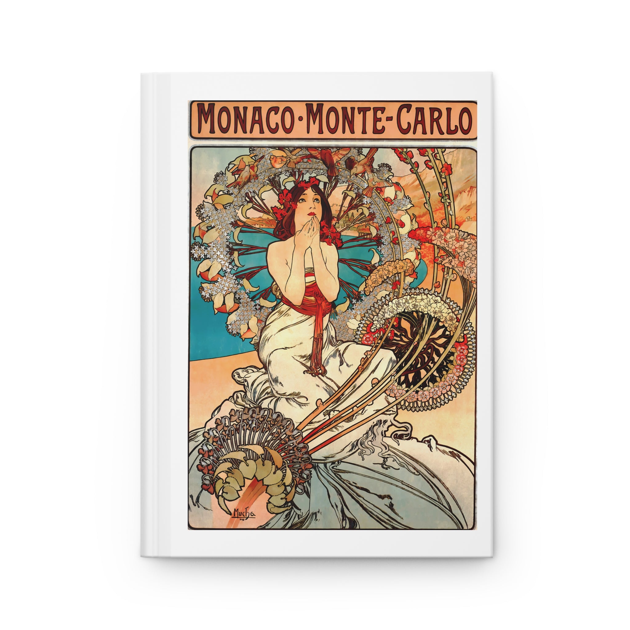 Hardcover Journal Matte - Travel to Monaco and Monte-Carlo