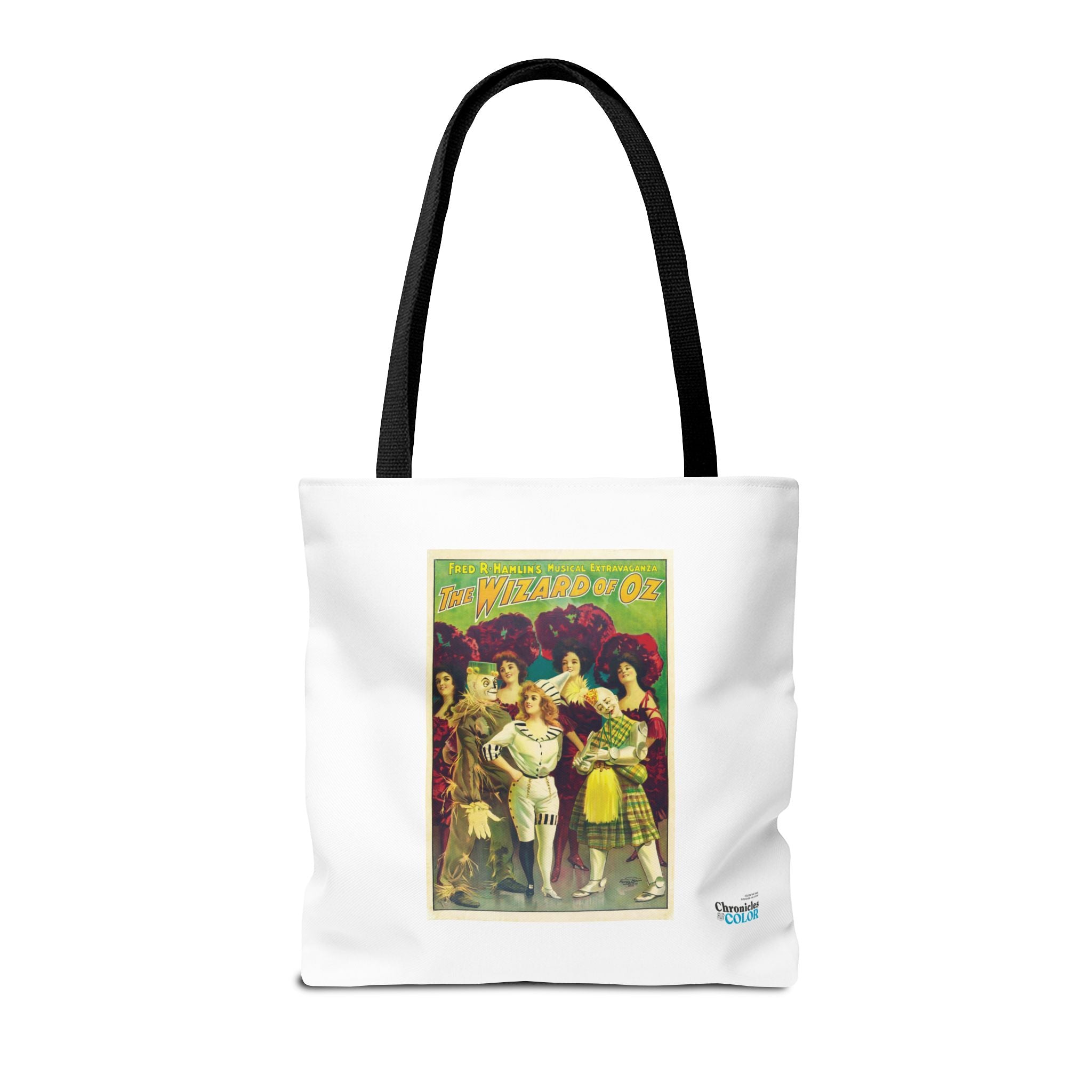 Stylish Tote Bag - The Wizard of Oz Musical Extravaganza Vintage Artwork (1903)