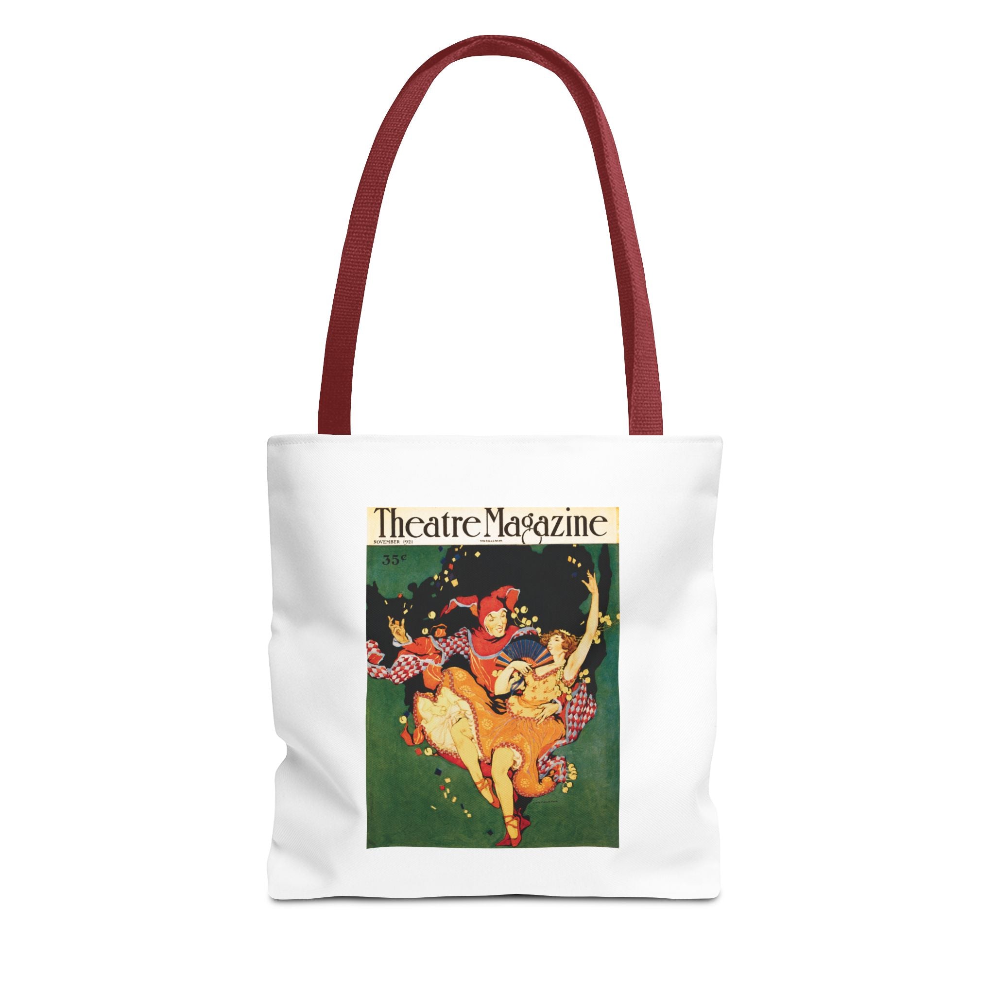 Stylish Tote Bag - Theatre Magazine Cover, Nov. 1921, Artwork by Clara Elsene Peck
