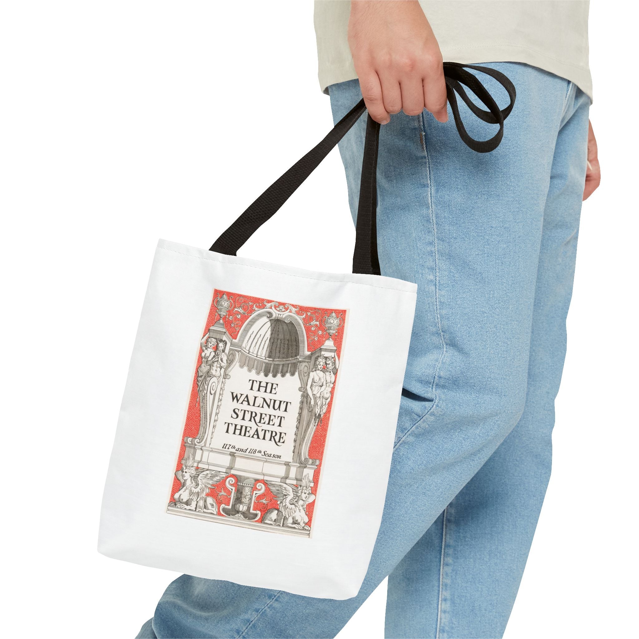 Stylish Tote Bag - Walnut Street Theatre Program, Vintage Artwork (1926)