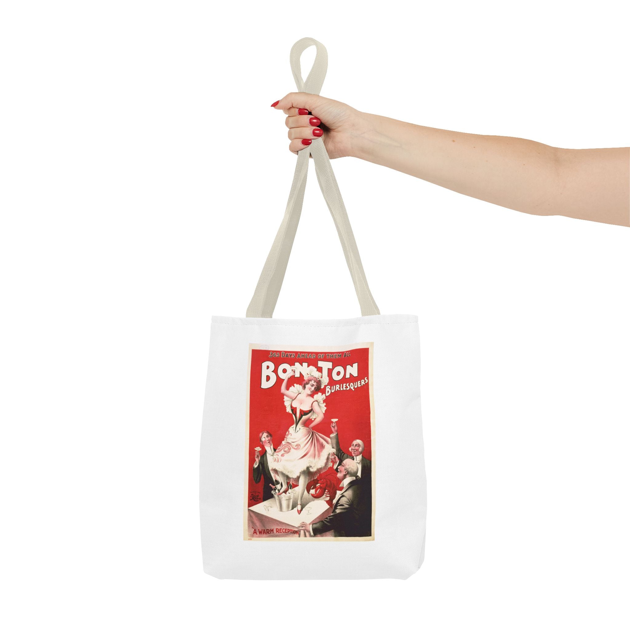 Stylish Tote Bag - Bon Ton Burlesquers Vintage Artwork (1898)