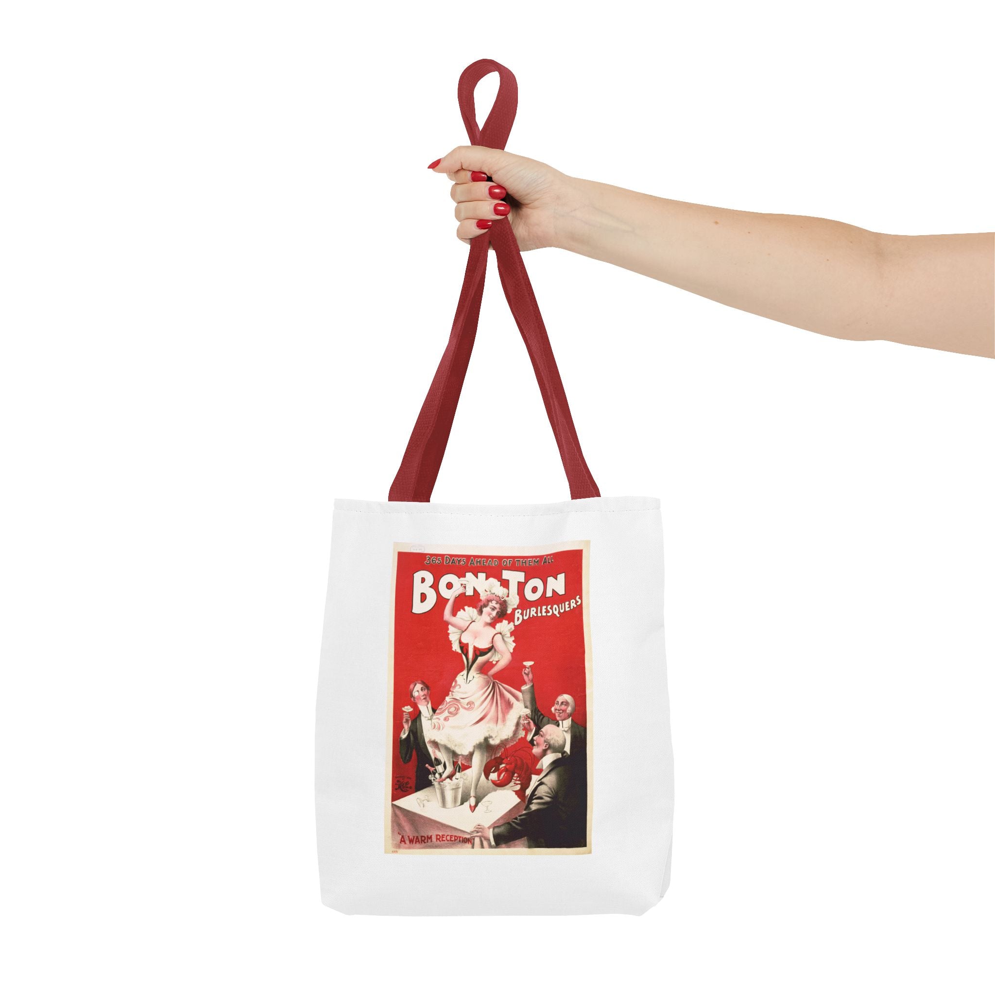 Stylish Tote Bag - Bon Ton Burlesquers Vintage Artwork (1898)
