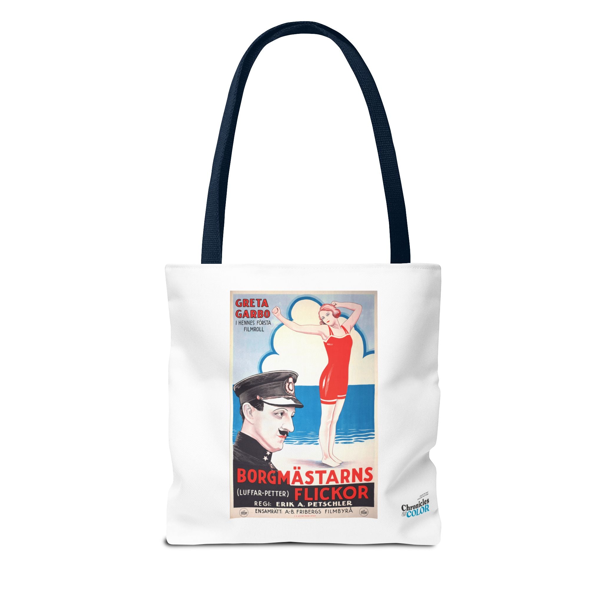 Stylish Tote Bag - Luffar-Petter (Peter the Tramp) Swedish Vintage Artwork