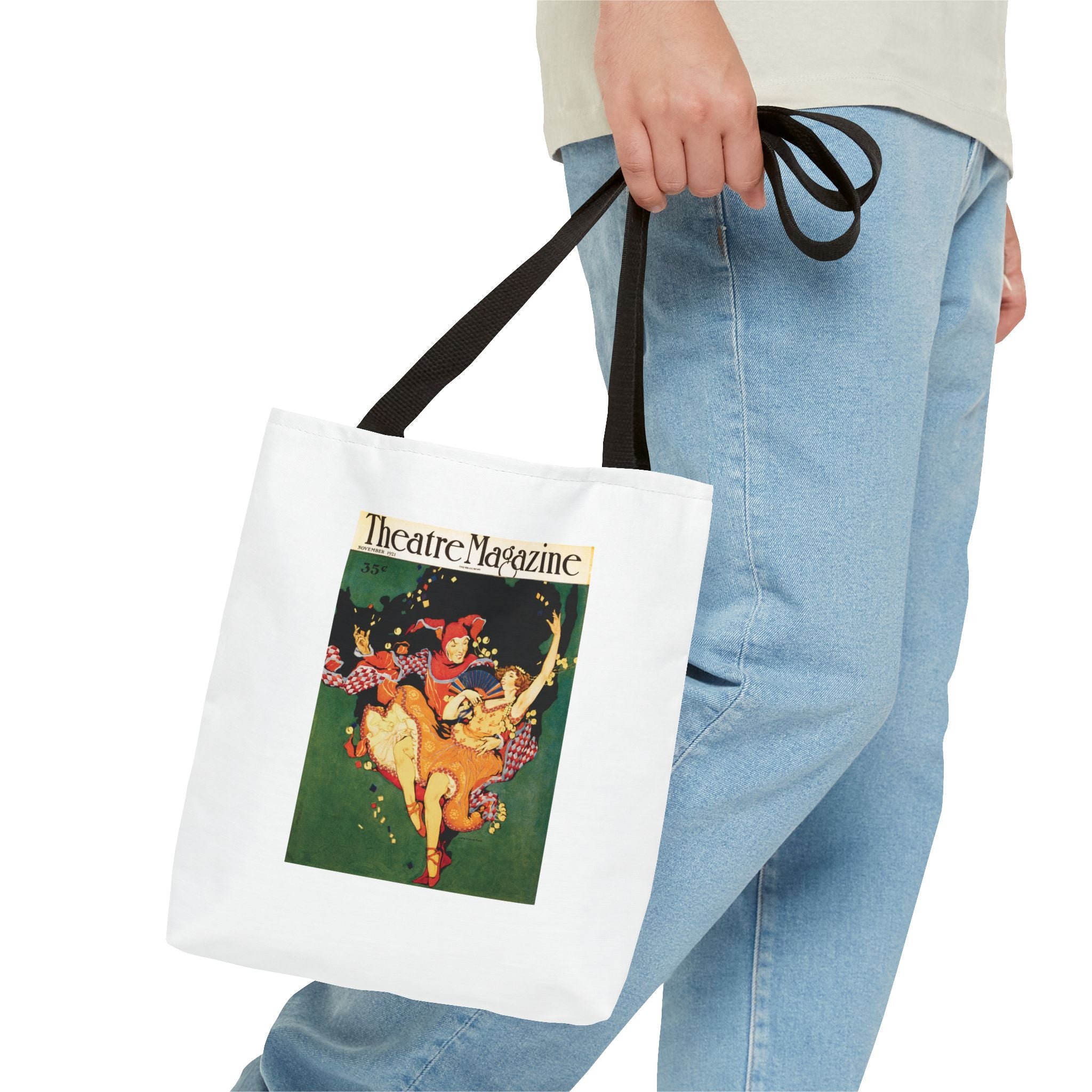 Stylish Tote Bag - Theatre Magazine Cover, Nov. 1921, Artwork by Clara Elsene Peck