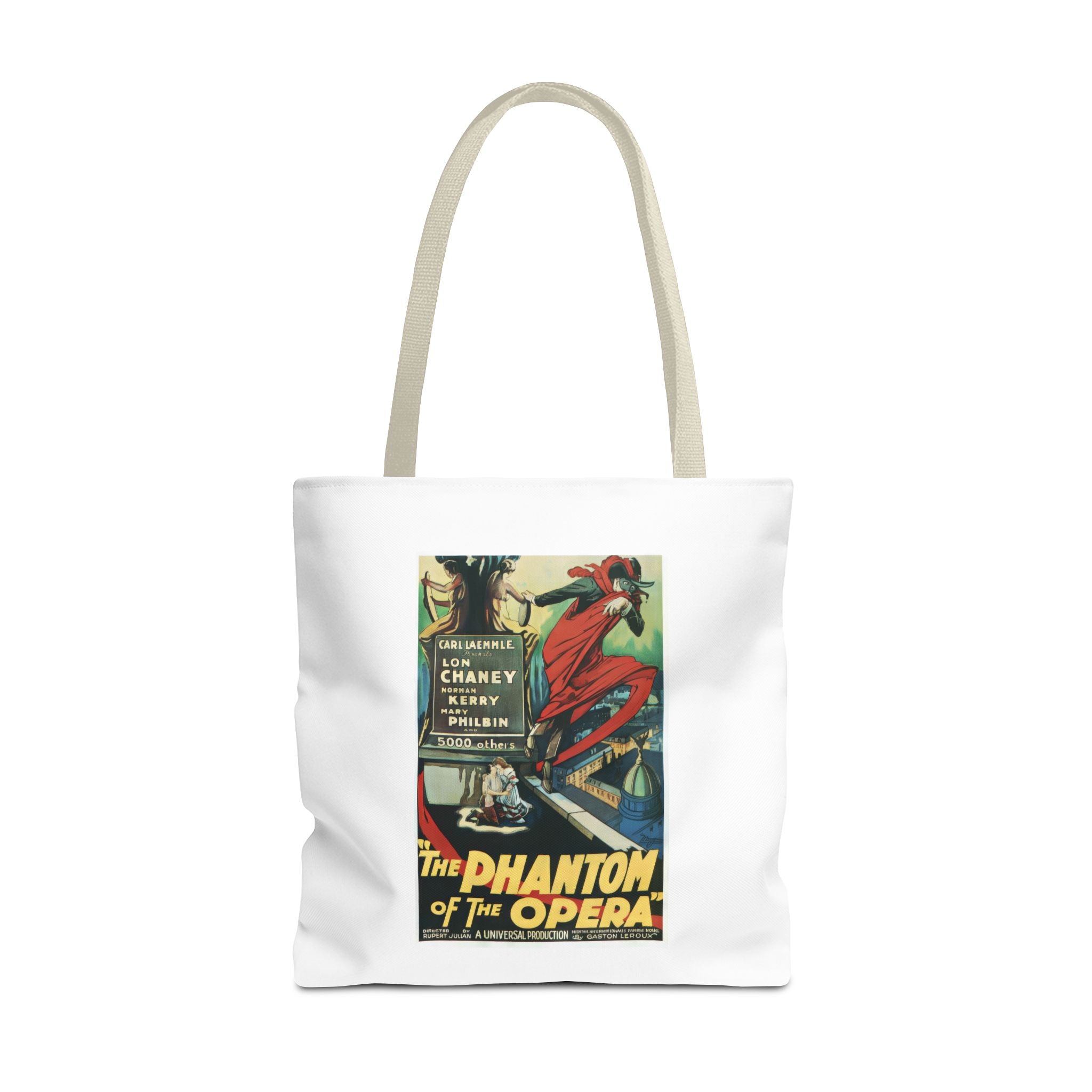 Stylish Tote Bag - The Phantom of the Opera Vintage Artwork (1925)