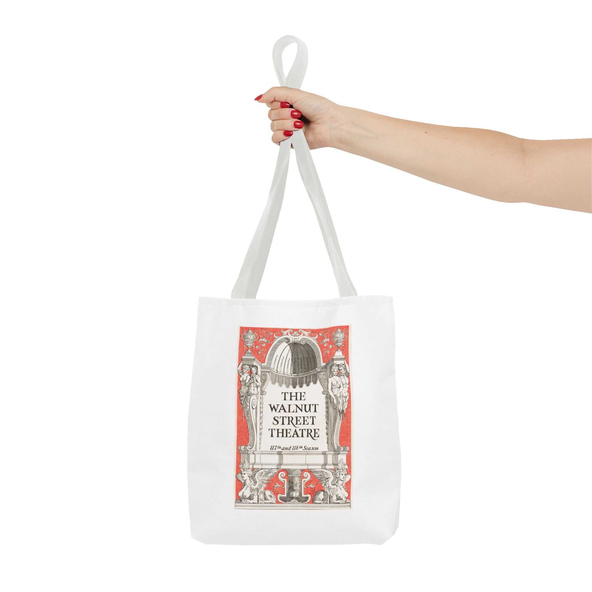 Stylish Tote Bag - Walnut Street Theatre Program, Vintage Artwork (1926)