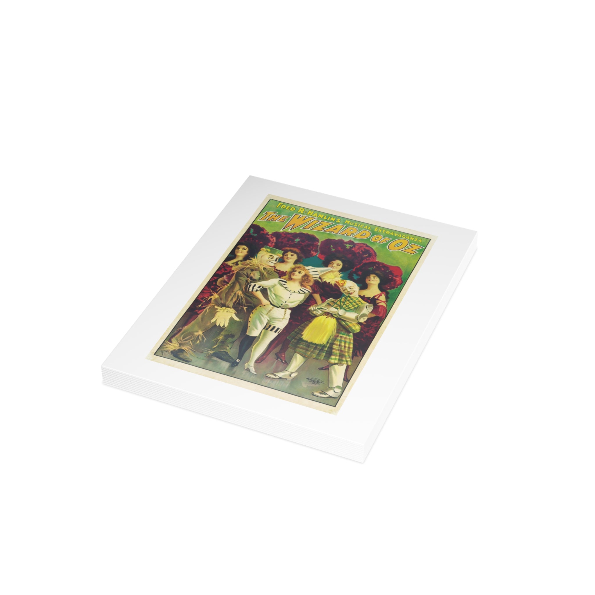 Postcard Bundles (envelopes included) - The Wizard of Oz Musical Extravaganza Vintage Artwork (1903)