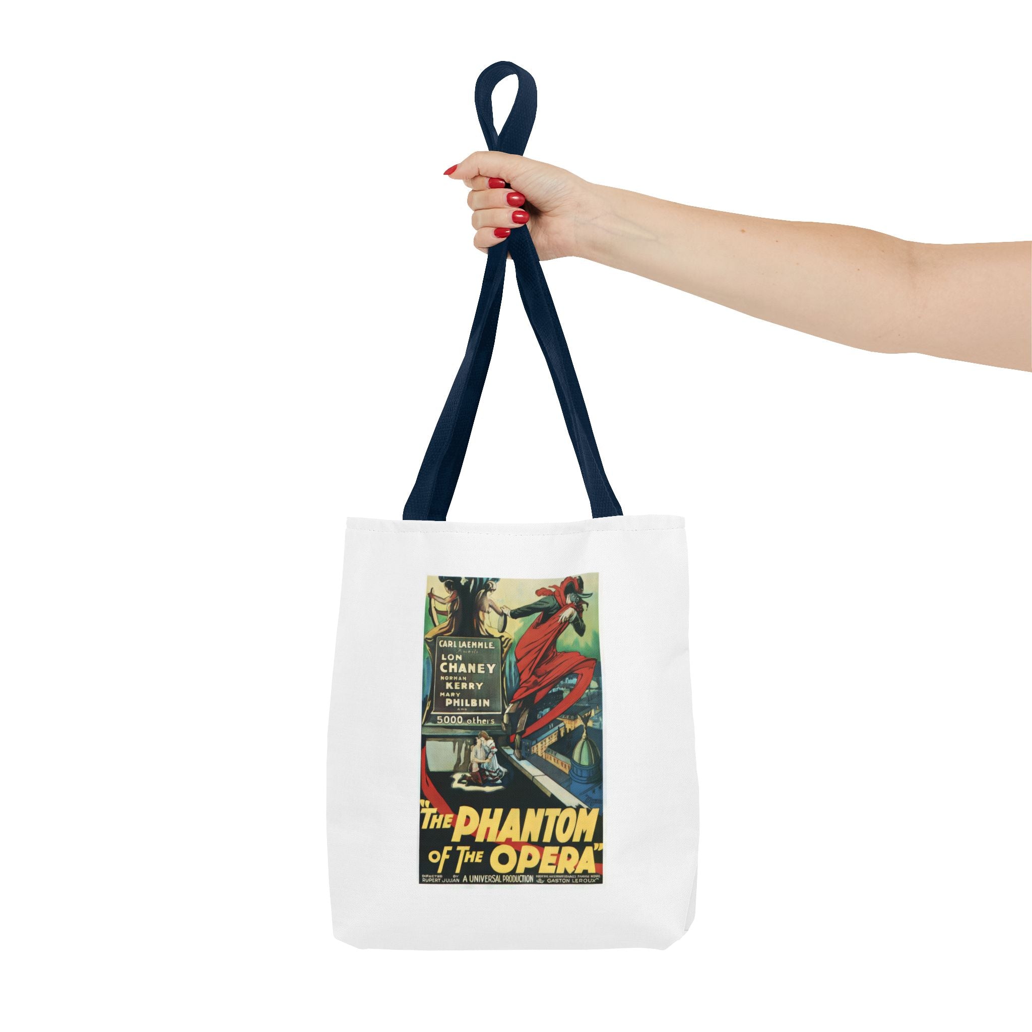 Stylish Tote Bag - The Phantom of the Opera Vintage Artwork (1925)