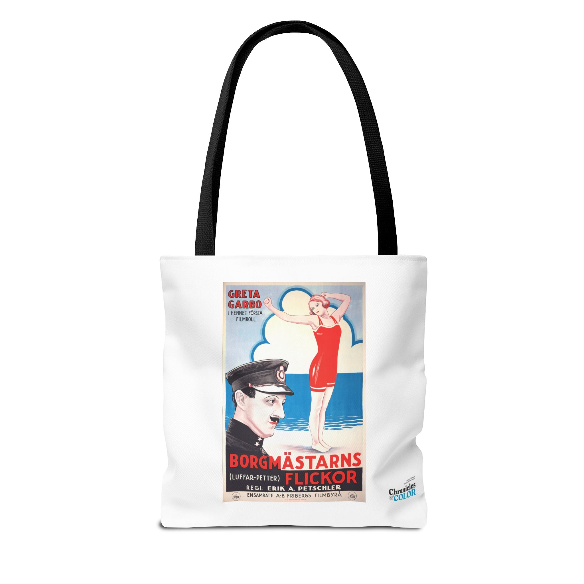 Stylish Tote Bag - Luffar-Petter (Peter the Tramp) Swedish Vintage Artwork