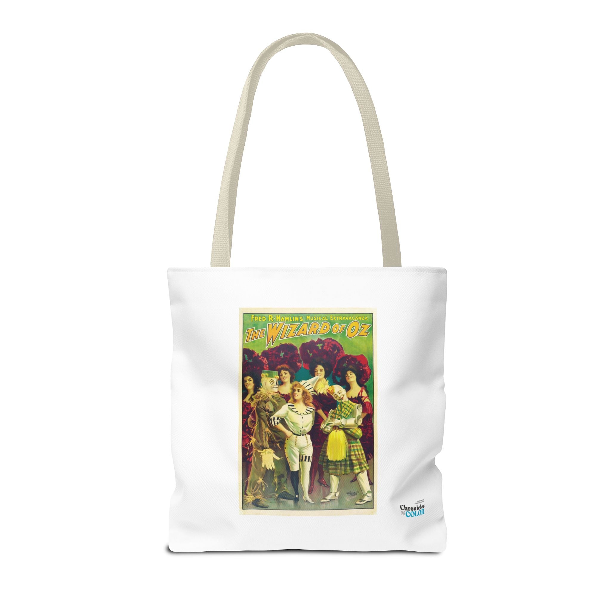 Stylish Tote Bag - The Wizard of Oz Musical Extravaganza Vintage Artwork (1903)