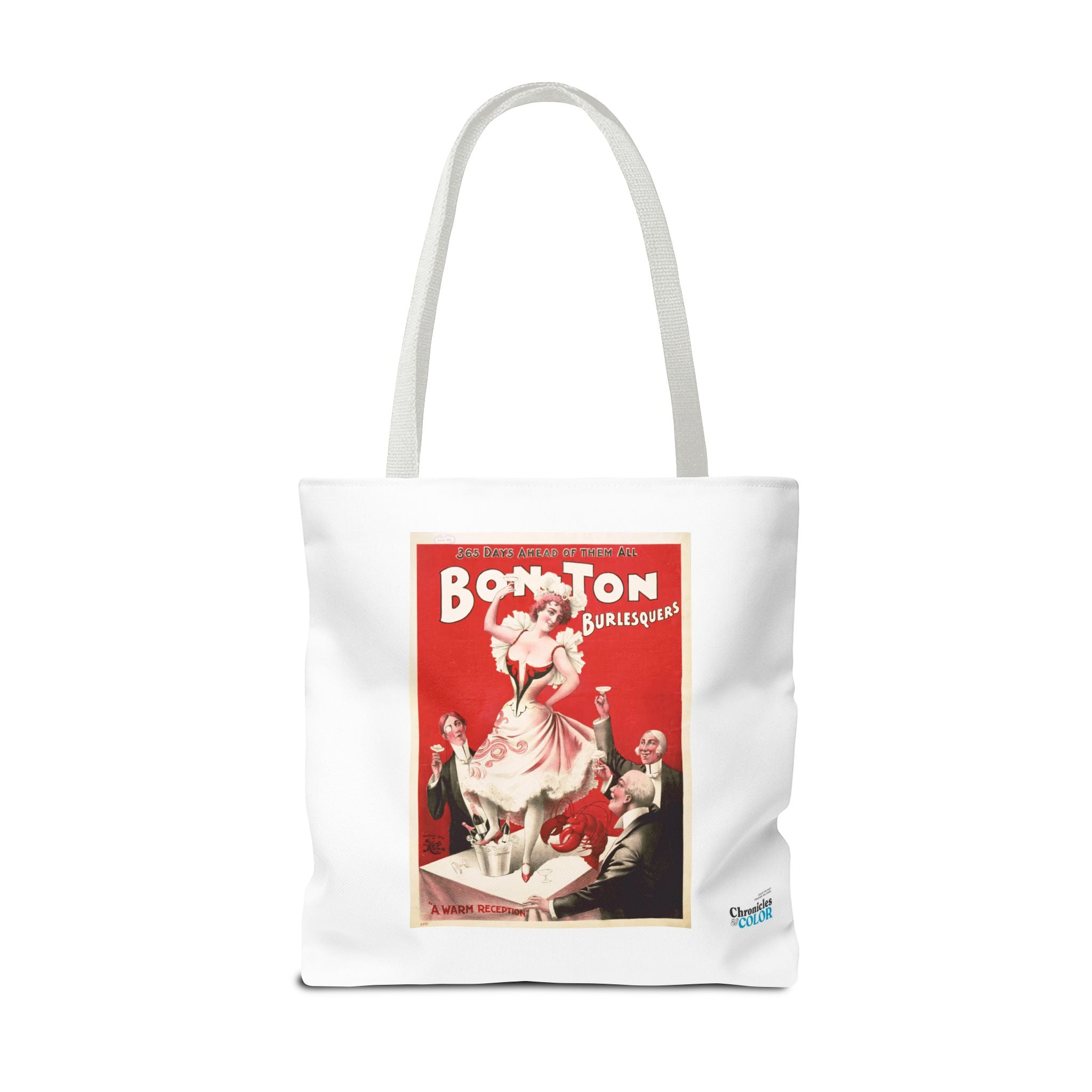Stylish Tote Bag - Bon Ton Burlesquers Vintage Artwork (1898)