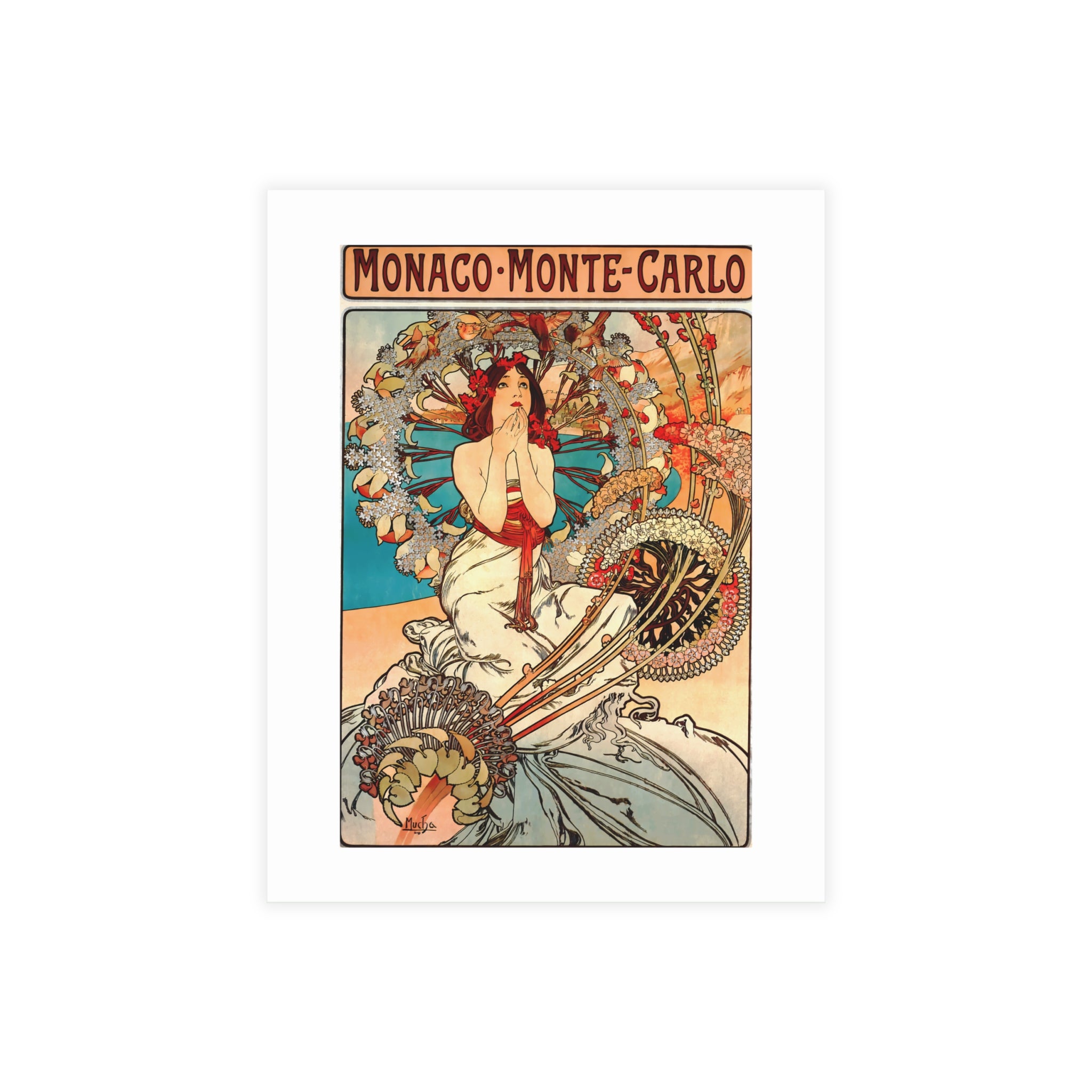 Postcard Bundles (envelopes included) - Travel to Monaco and Monte-Carlo