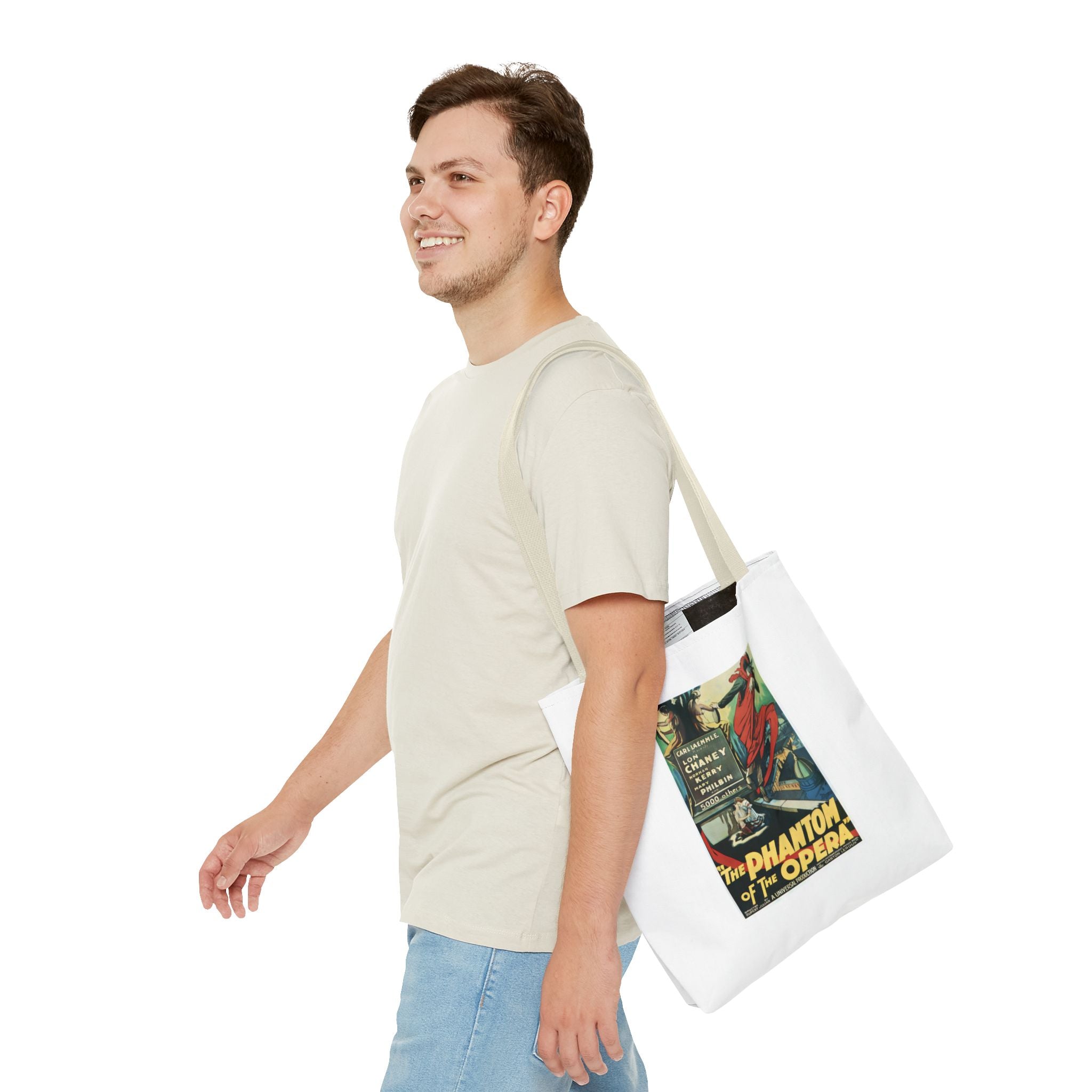 Stylish Tote Bag - The Phantom of the Opera Vintage Artwork (1925)
