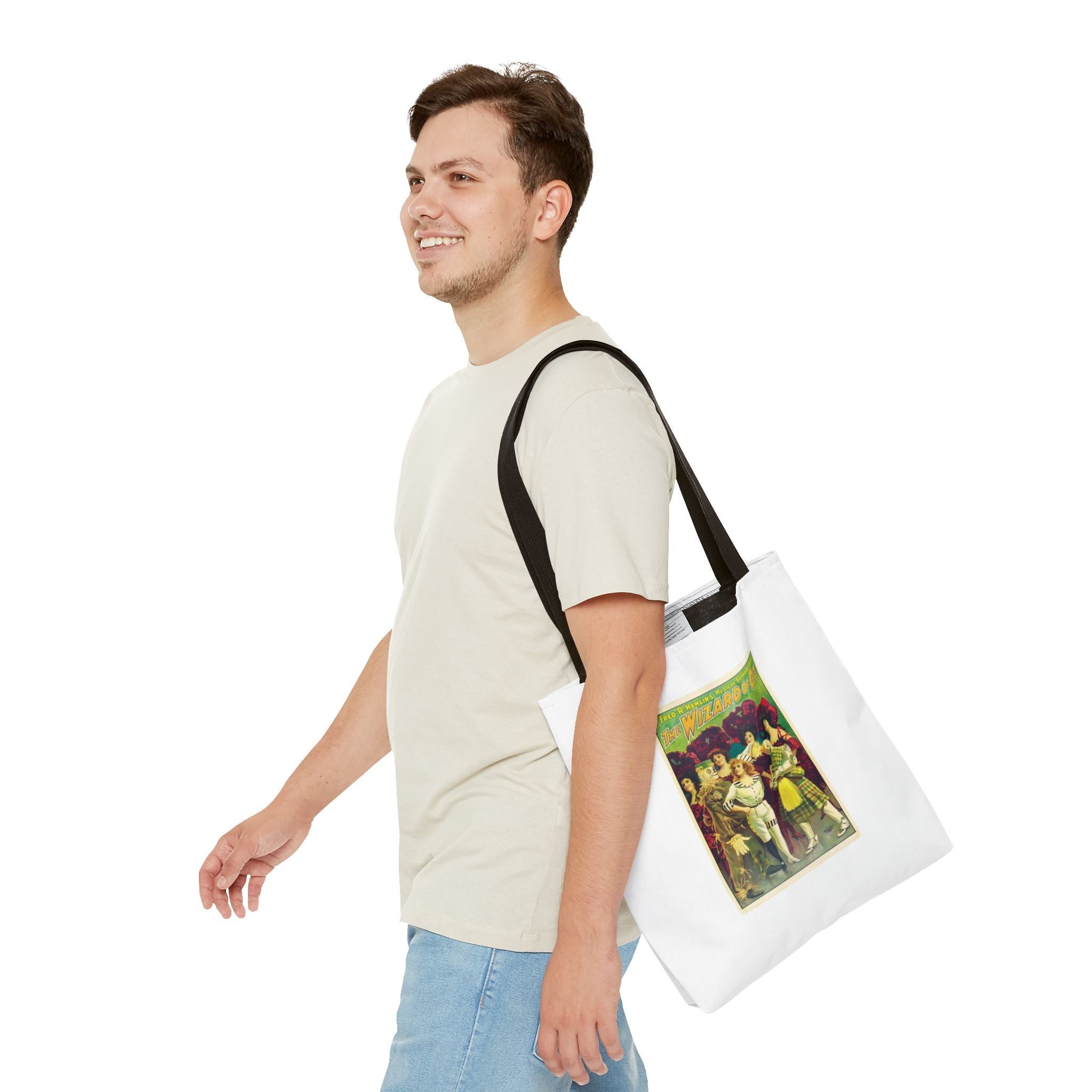Stylish Tote Bag - The Wizard of Oz Musical Extravaganza Vintage Artwork (1903)