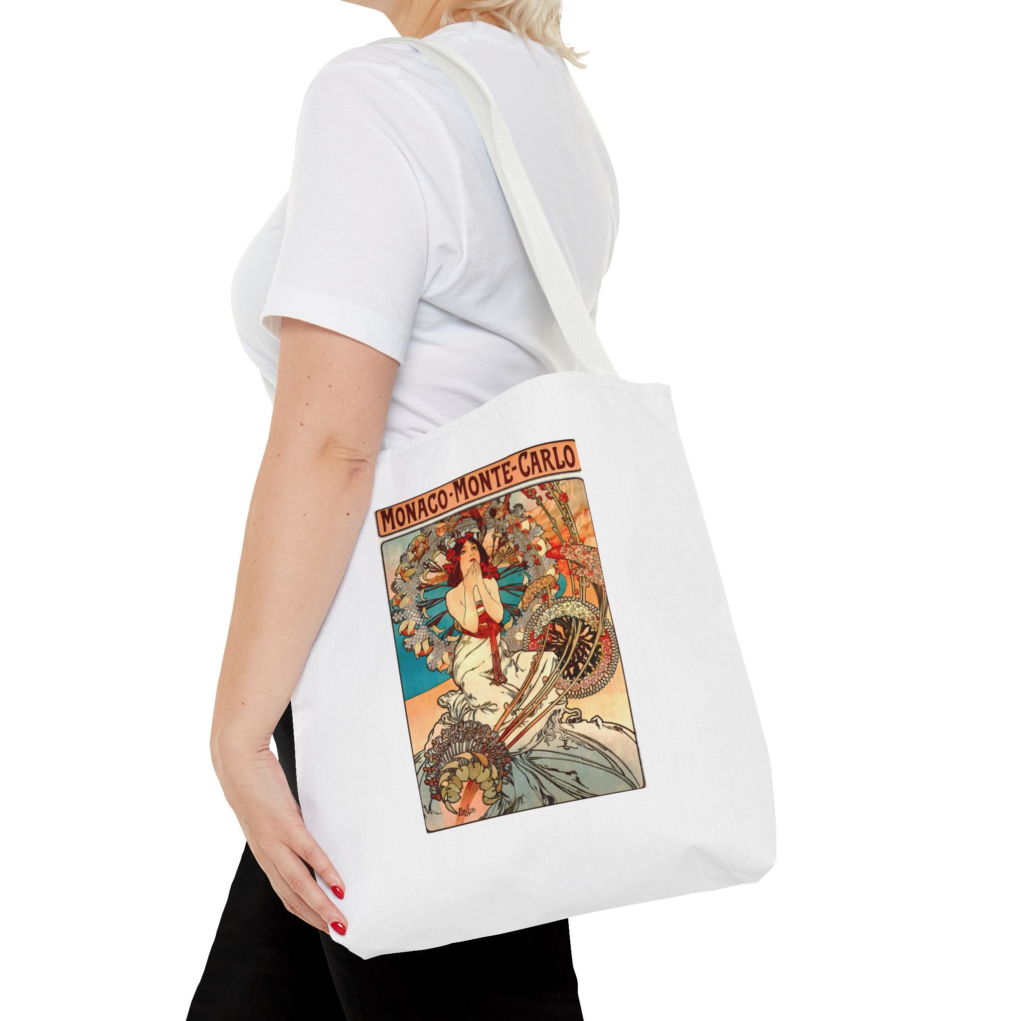 Stylish Tote Bag - Travel to Monaco and Monte-Carlo