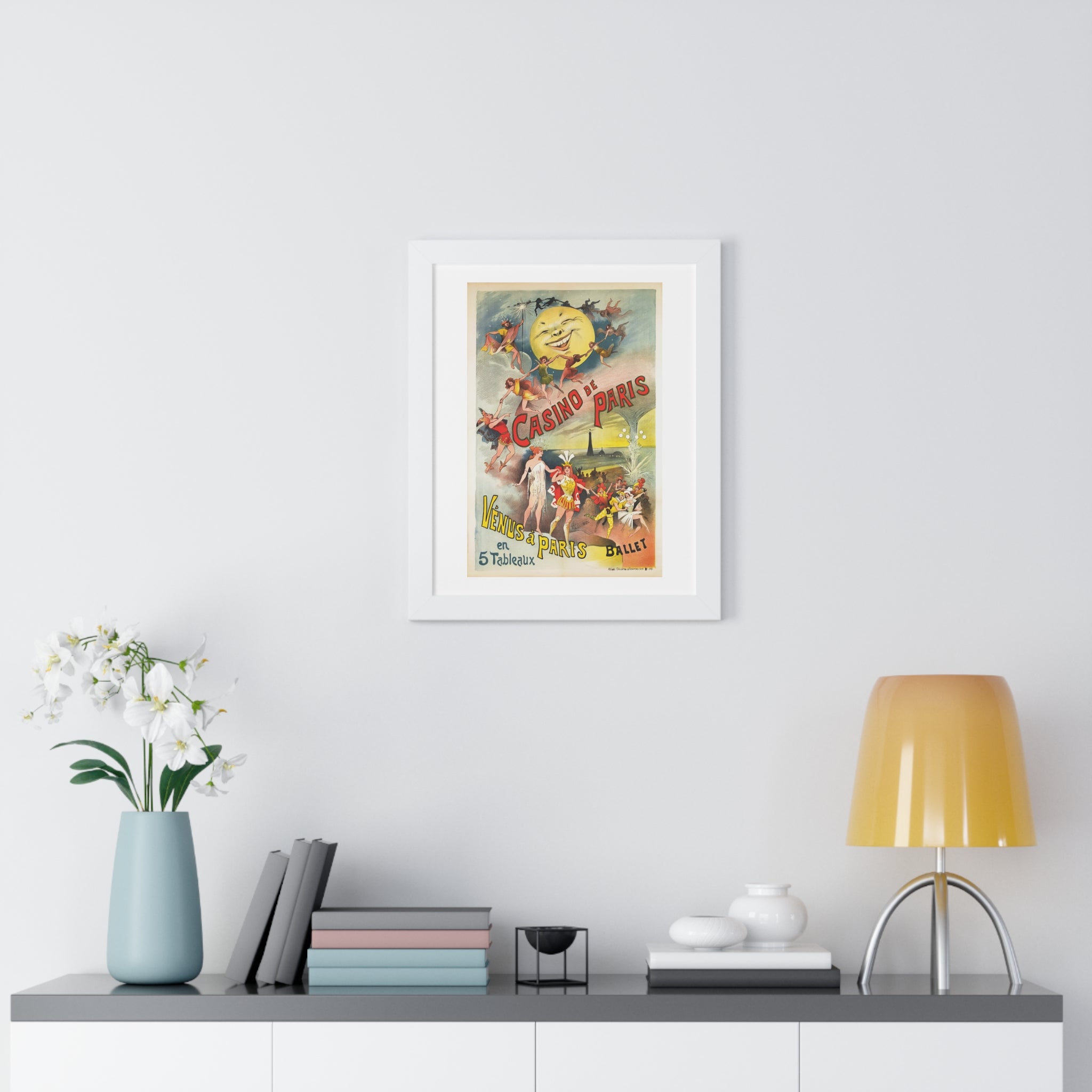 Framed Vertical Poster - Casino de Paris – Vénus à Paris Artwork by Alfred Choubrac