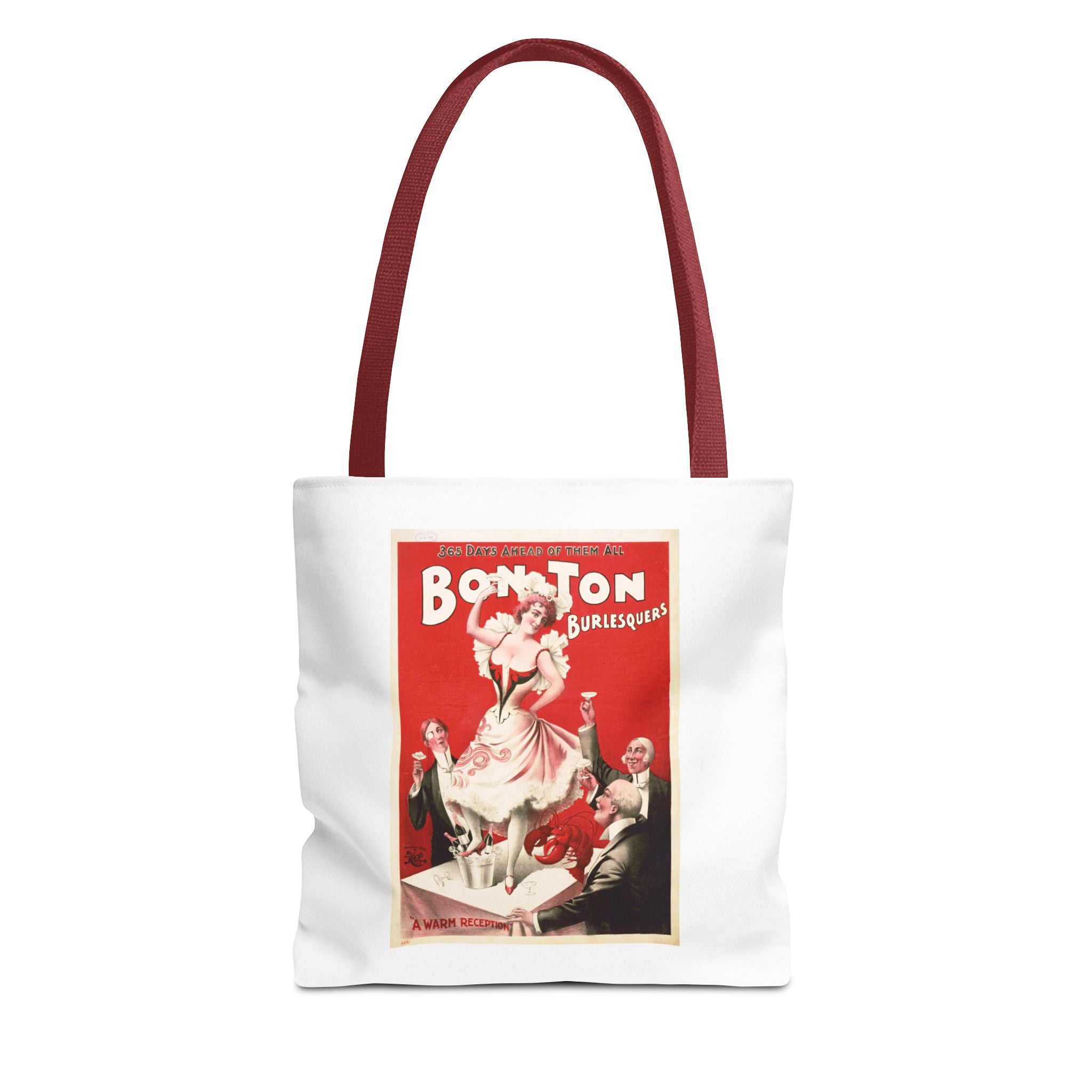 Stylish Tote Bag - Bon Ton Burlesquers Vintage Artwork (1898)