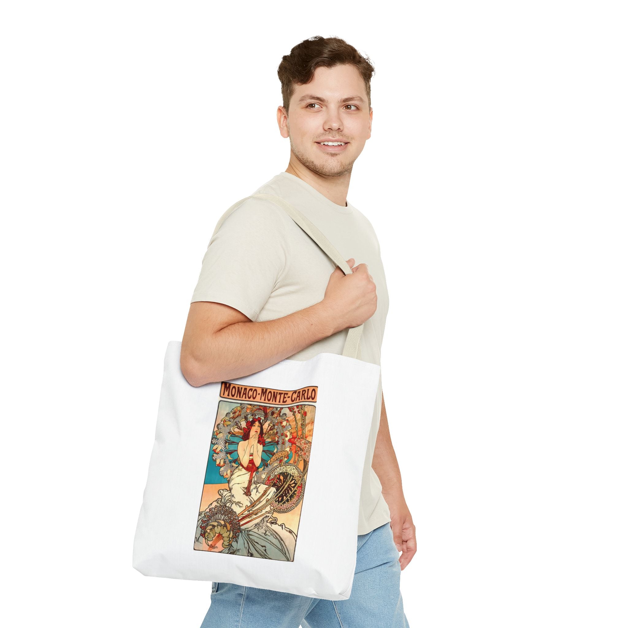 Stylish Tote Bag - Travel to Monaco and Monte-Carlo