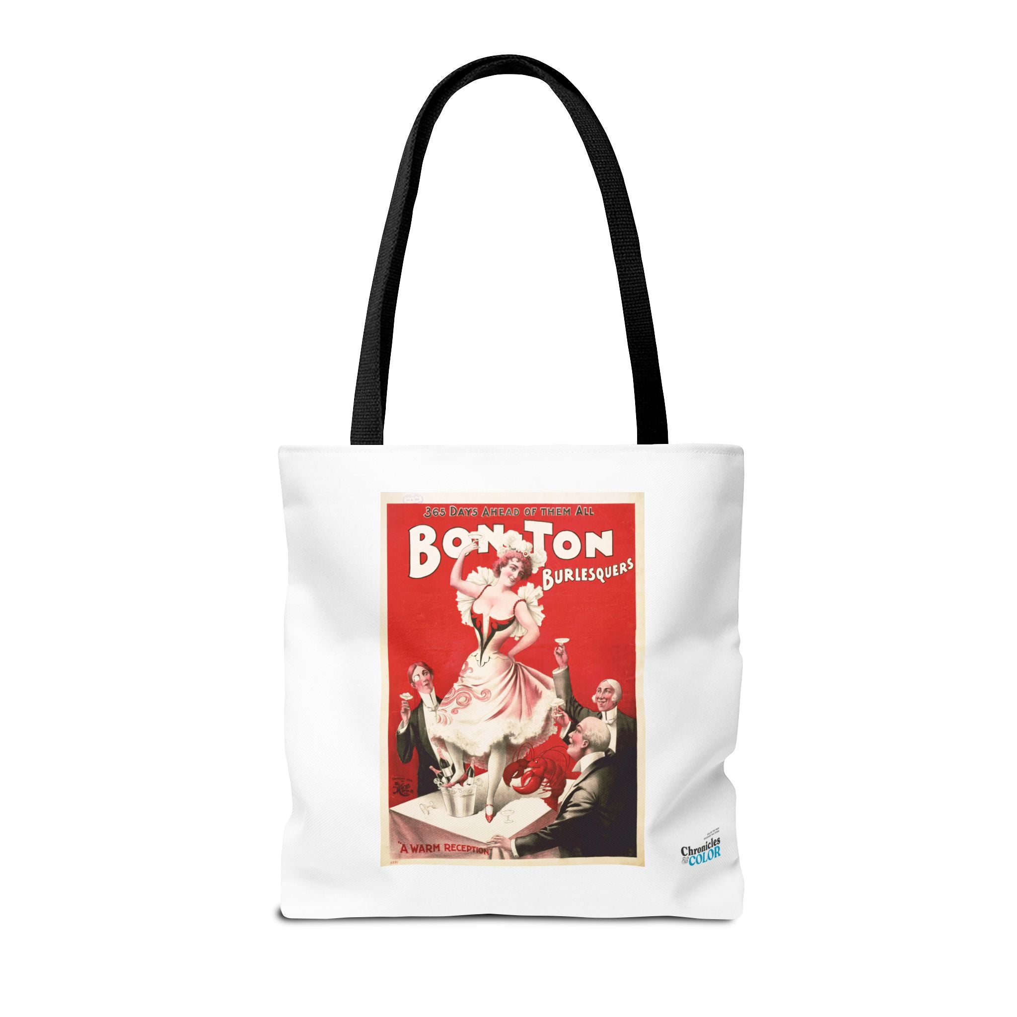 Stylish Tote Bag - Bon Ton Burlesquers Vintage Artwork (1898)