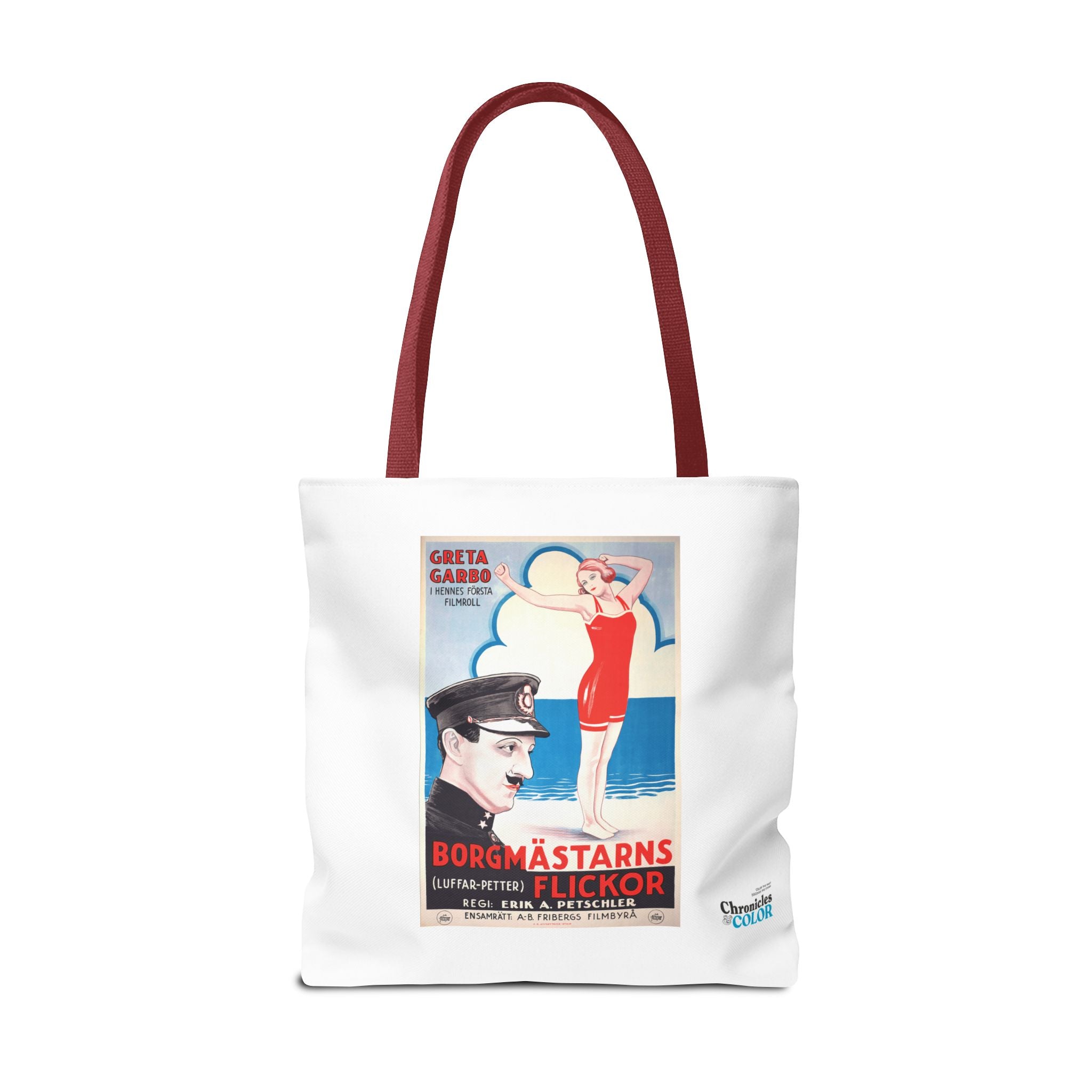 Stylish Tote Bag - Luffar-Petter (Peter the Tramp) Swedish Vintage Artwork