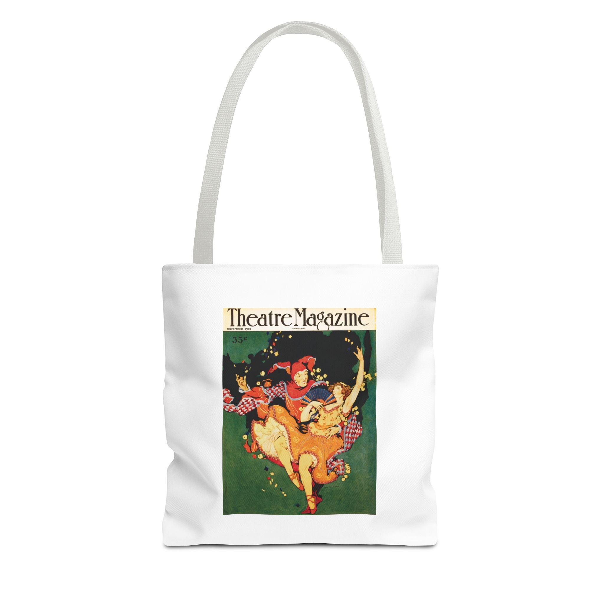 Stylish Tote Bag - Theatre Magazine Cover, Nov. 1921, Artwork by Clara Elsene Peck